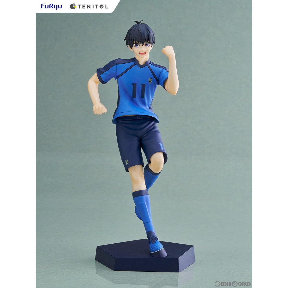 【中古即納】[FIG] TENITOL 潔世一(いさぎよいち) ブルーロック 完成品 フィギュア(AMU-TNL0070) フリュー(20240930)