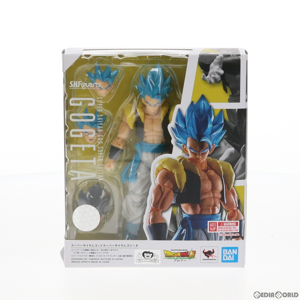 【中古即納】[FIG] S.H.Figuarts(フィギュアーツ) スーパーサイヤ人ゴッドスーパーサイヤ人ゴジータ ドラゴンボール超(スーパー) ブ　　ー 完成品 可動フィギュア バンダイスピリッツ(20220423)