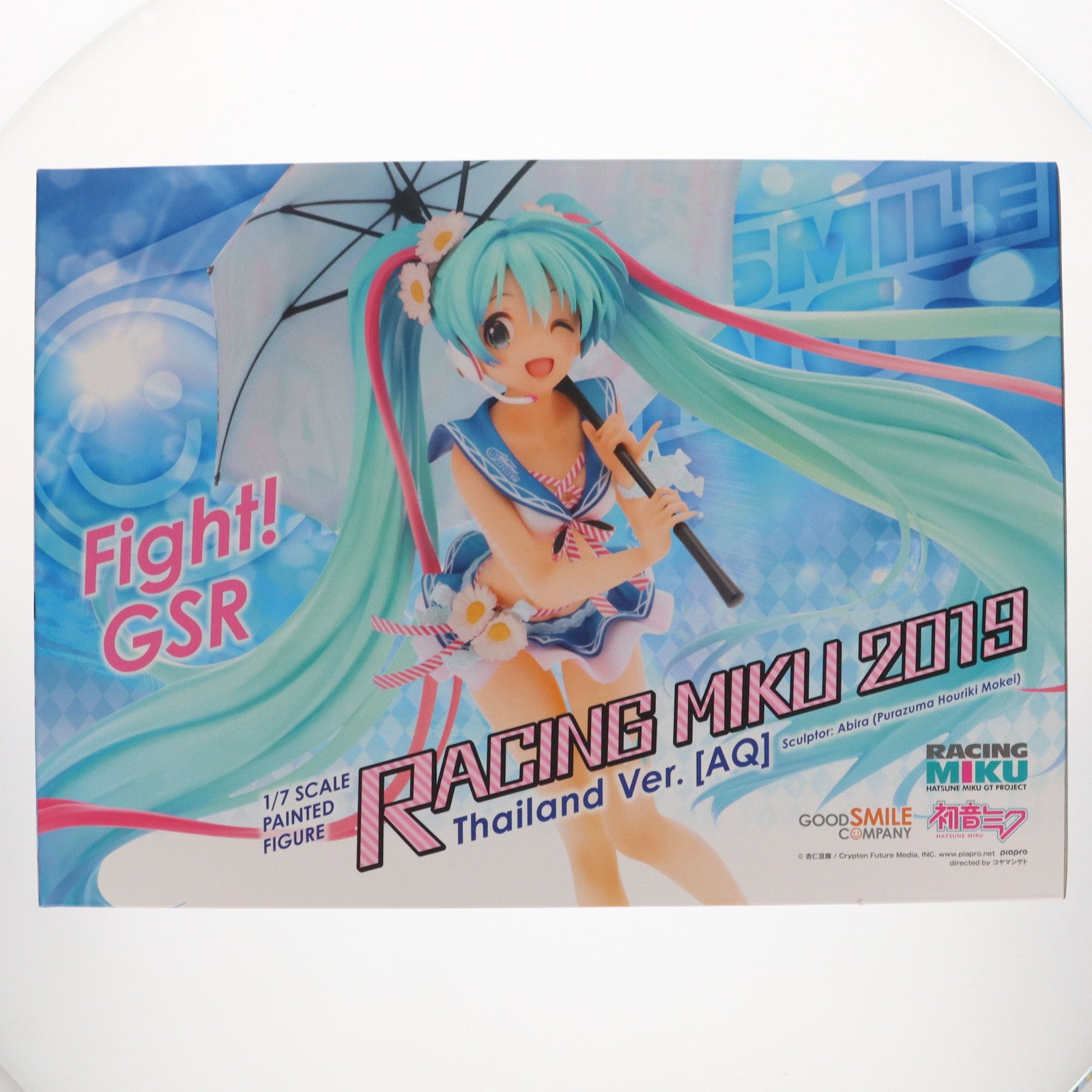 【中古即納】[FIG] レーシングミク 2019タイVer.[AQ] 初音ミク GTプロジェクト 1/7 完成品 フィギュア グッドスマイルカンパニー(20220623)
