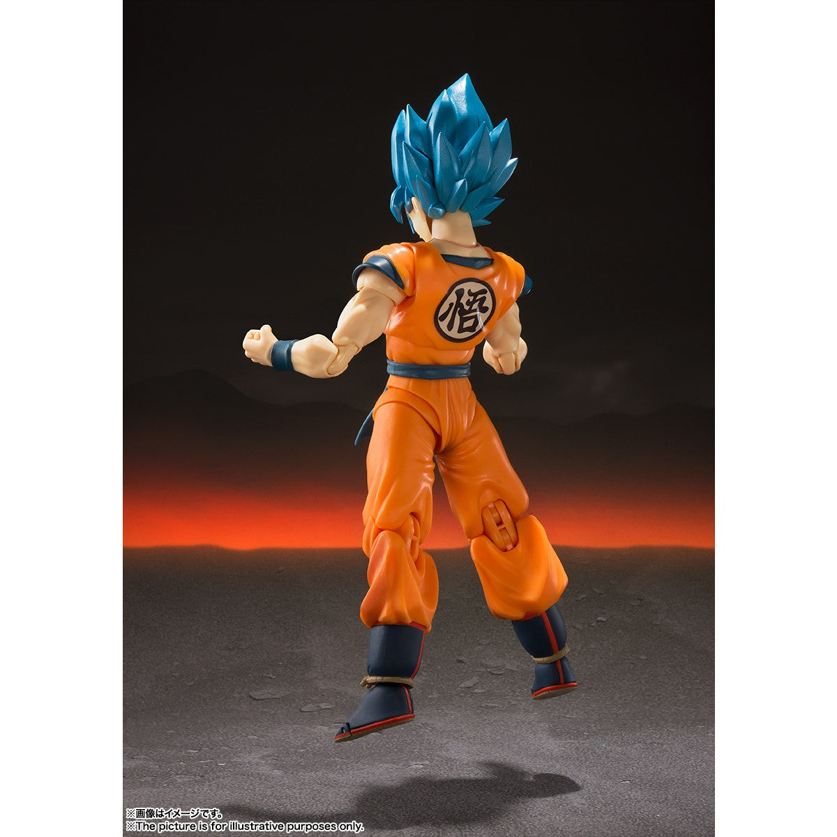 【中古即納】[FIG] (再々販) S.H.Figuarts(フィギュアーツ) スーパーサイヤ人ゴッドスーパーサイヤ人孫悟空-超- ドラゴンボール超(スーパー) ブ　　ー 完成品 可動フィギュア バンダイスピリッツ(20240121)