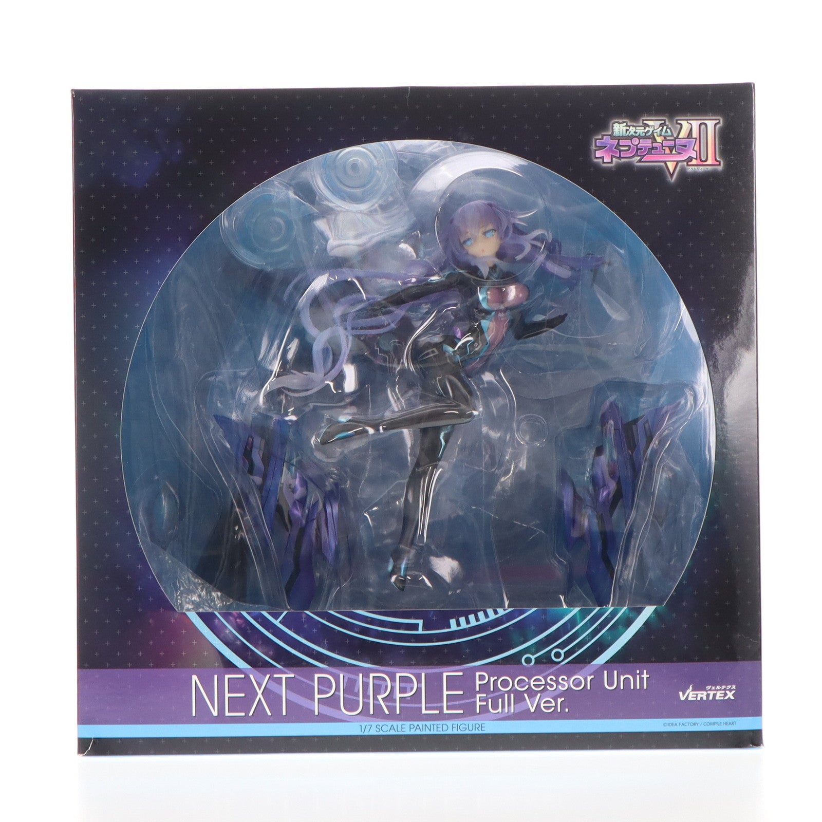 【中古即納】[FIG] ネクストパープル プロセッサユニット フルVer. 新次元ゲイム ネプテューヌVII 1/7 完成品 フィギュア ヴェルテクス(20180901)