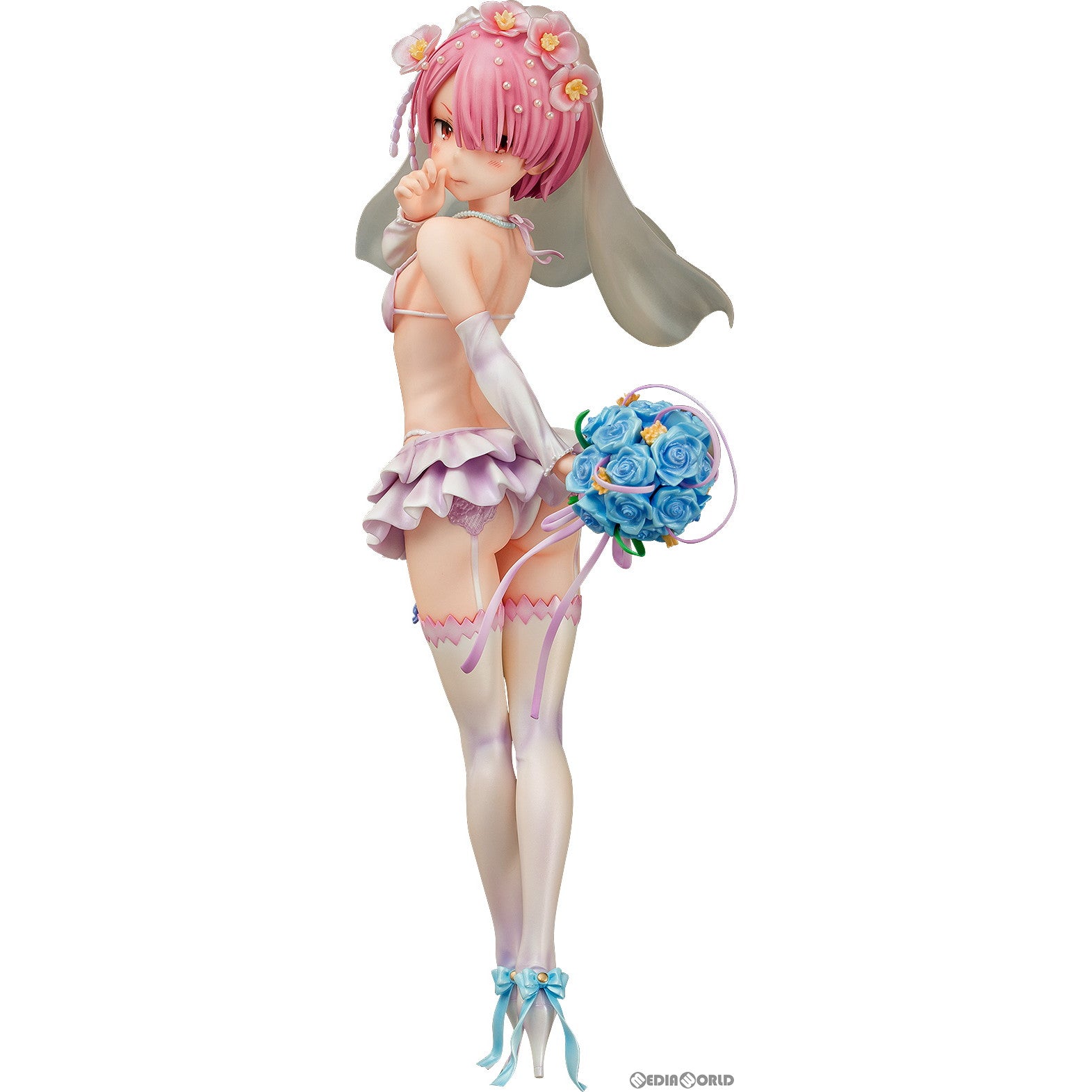 【中古即納】[FIG] (再販) ラム ウェディングVer. Re:ゼロから始める異世界生活 1/7 完成品 フィギュア Phat!(ファット・カンパニー)(20240425)