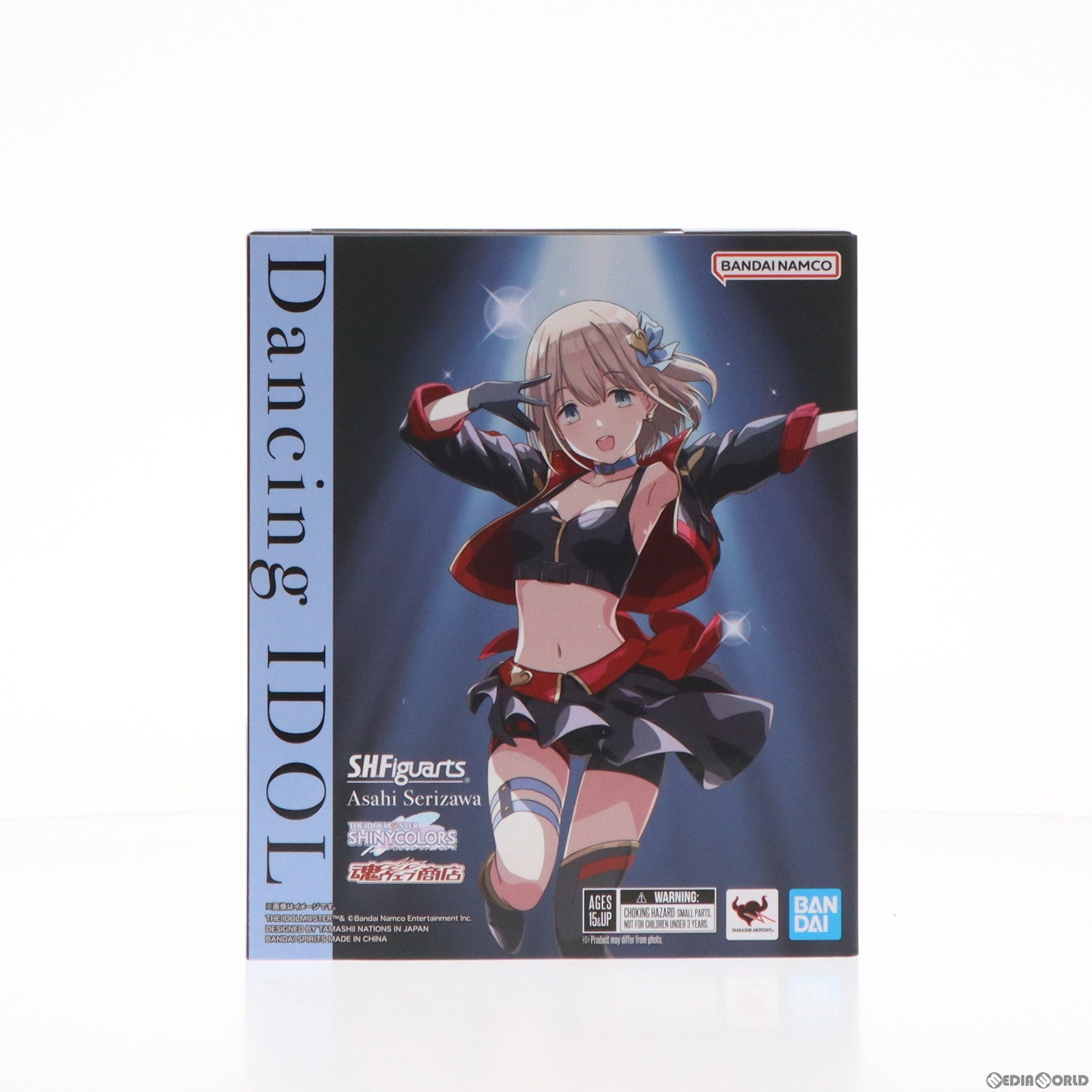 【中古即納】[FIG] 魂ウェブ商店限定 S.H.Figuarts(フィギュアーツ) 芹沢あさひ(せりざわあさひ) [魂ウェブ商店オリジナルスリーブ付] 『アイドルマスター』シリーズ 完成品 可動フィギュア バンダイスピリッツ(20231231)