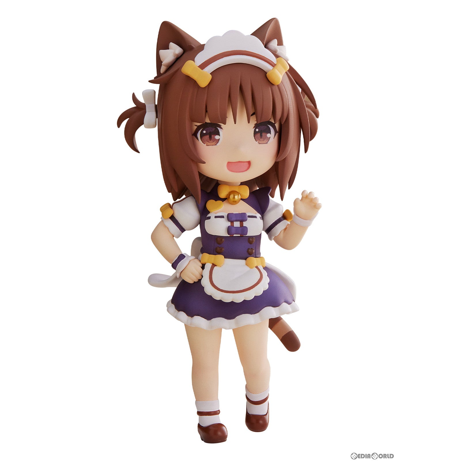 【中古即納】[FIG] (再販) ミニフィギュア100! アズキ ネコぱら 完成品 フィギュア(PF194) PLUM(プラム)(20240831)