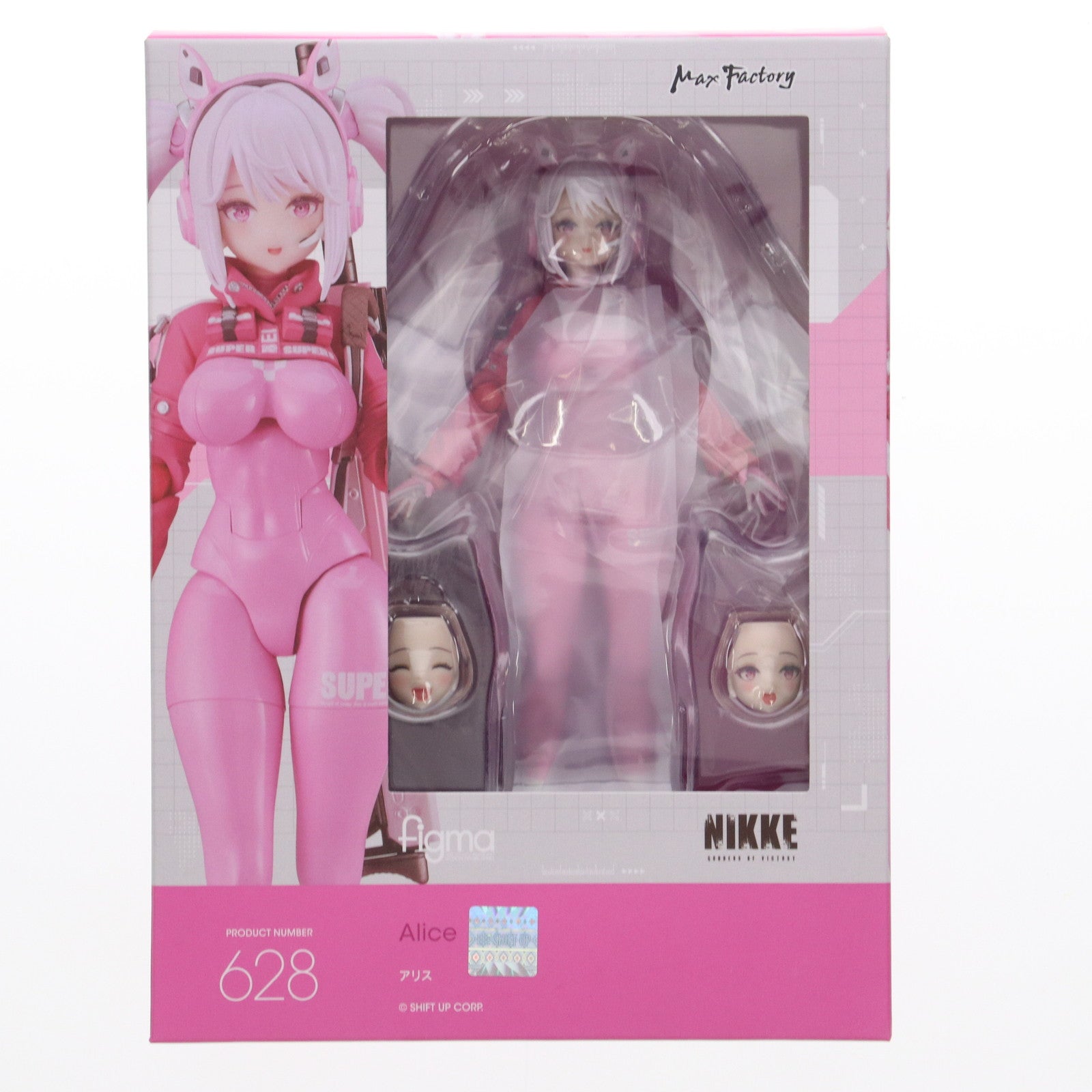 【中古即納】[FIG] figma(フィグマ) 628 アリス 勝利の女神:NIKKE(ニケ) 完成品 可動フィギュア グッドスマイルカンパニー公式ショップ&一部店舗&オンラインショップ限定 マックスファクトリー(20250204)