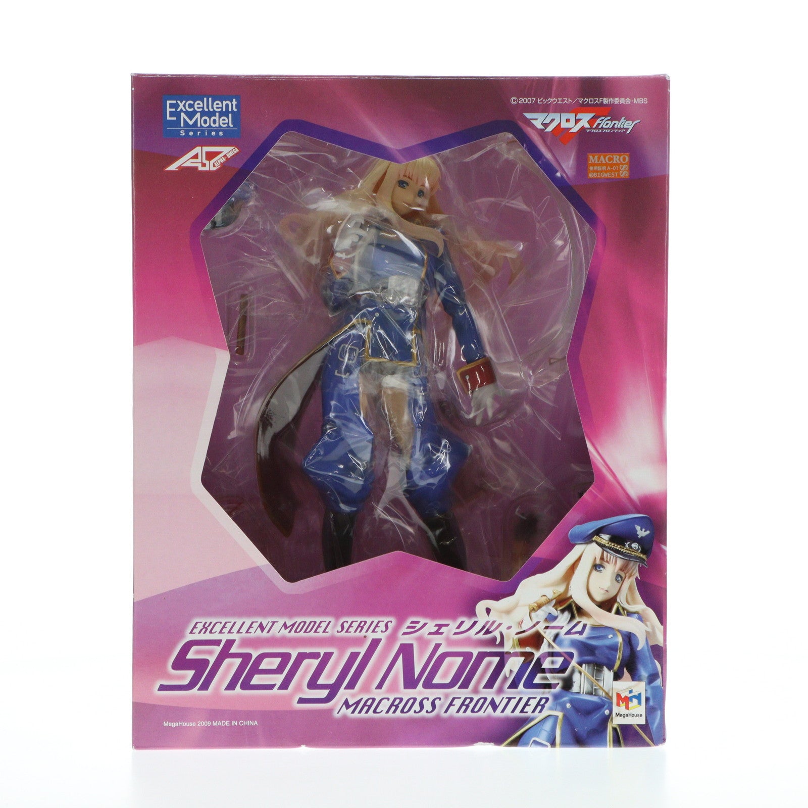 【中古即納】[FIG] エクセレントモデル シェリル・ノーム マクロスF(フロンティア) 1/8 完成品 フィギュア メガハウス(20090827)