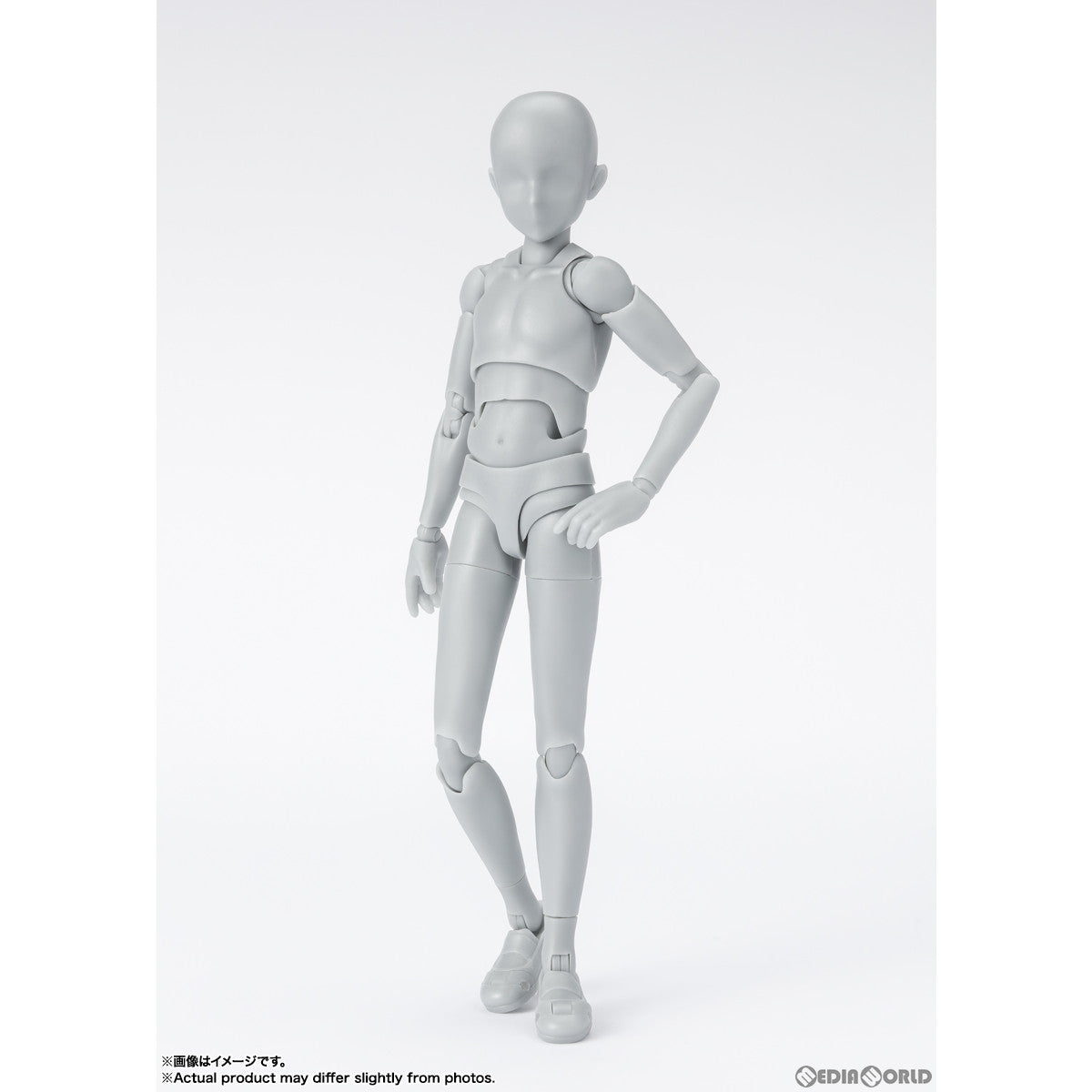 【中古即納】[FIG] S.H.Figuarts(フィギュアーツ) ボディくん -スクールライフ- Edition DX SET(Gray Color Ver.) 完成品 可動フィギュア バンダイスピリッツ(20240316)