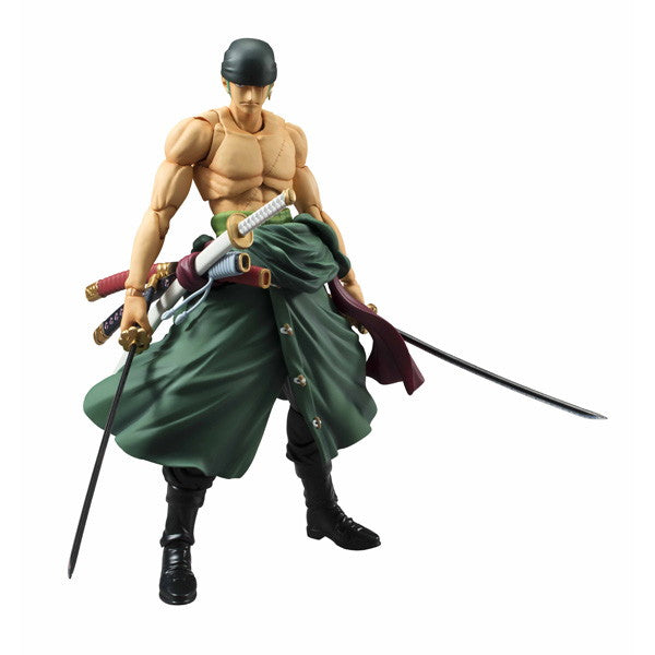 【中古即納】[FIG] (再々販) ヴァリアブルアクションヒーローズ ロロノア・ゾロ ONE PIECE(ワンピース) 完成品 可動フィギュア メガハウス(20250131)
