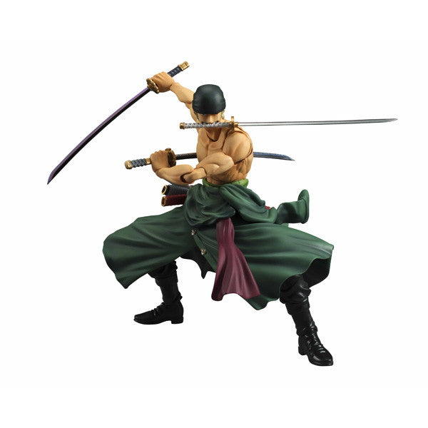 【中古即納】[FIG] (再々販) ヴァリアブルアクションヒーローズ ロロノア・ゾロ ONE PIECE(ワンピース) 完成品 可動フィギュア メガハウス(20250131)