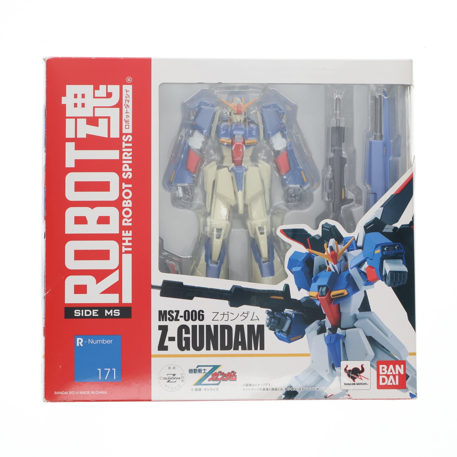 【中古即納】[FIG] ROBOT魂(SIDE MS) Zガンダム 機動戦士Zガンダム 完成品 可動フィギュア バンダイ(20150208)