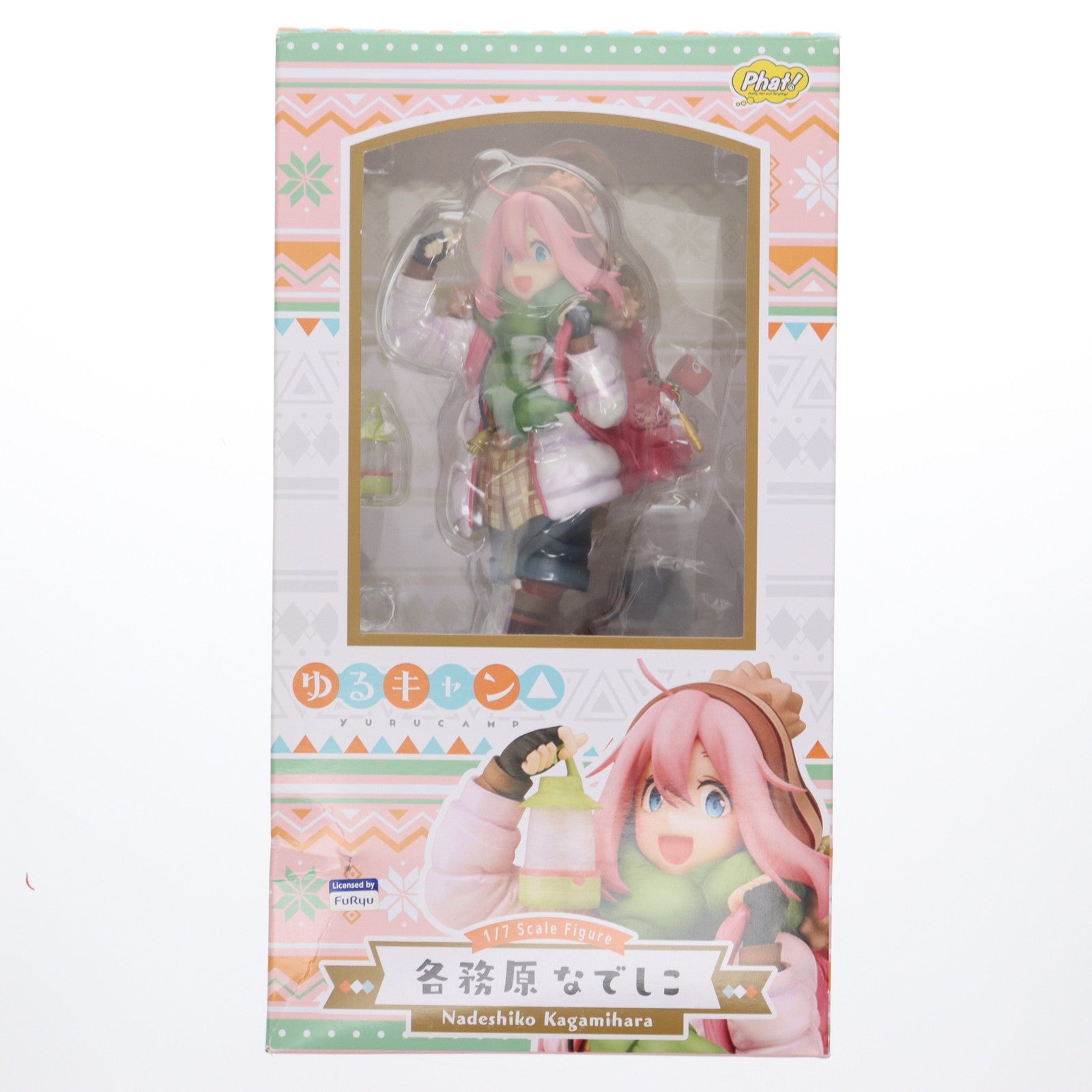 【中古即納】[FIG] 各務原なでしこ(かがみはらなでしこ) ゆるキャン△ 1/7 完成品 フィギュア Phat!(ファット・カンパニー)(20200730)