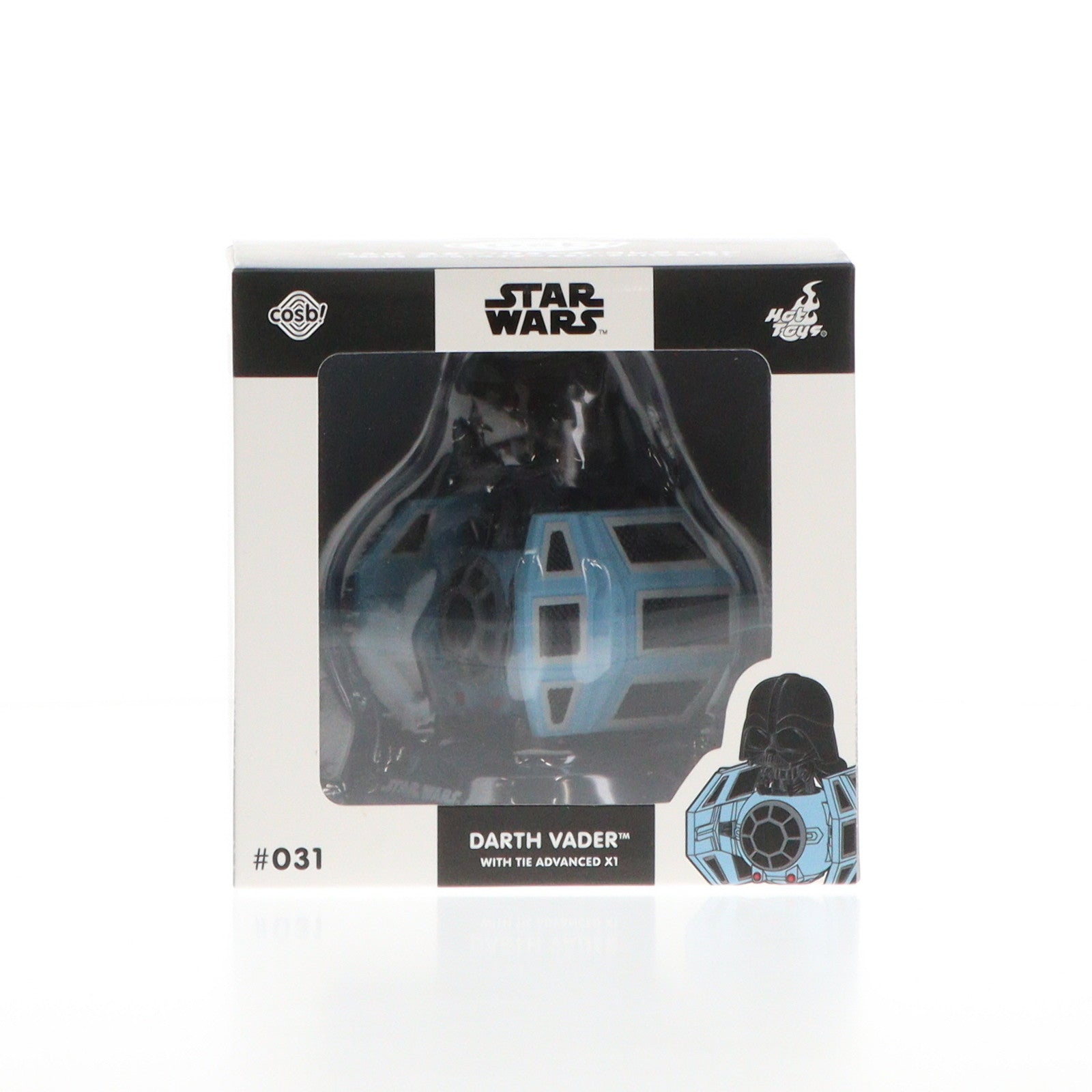 【中古即納】[FIG] Cosbi(コスビ) スター・ウォーズ・コレクション #031 ダース・ベイダー&タイ・アドバンストX1[映画『スター・ウォーズ』] STAR WARS 完成品 フィギュア ホットトイズ(20241231)