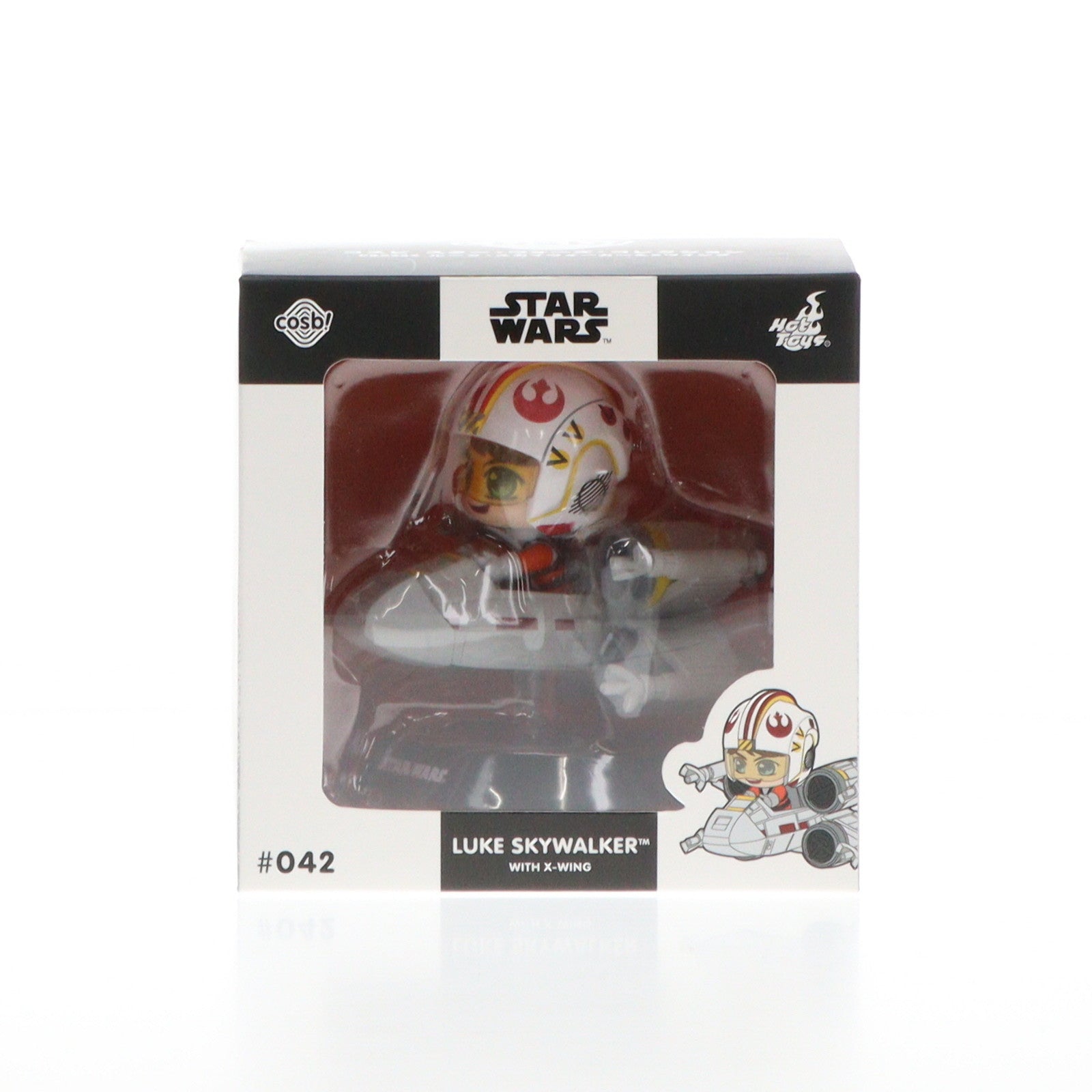 【中古即納】[FIG] Cosbi(コスビ) スター・ウォーズ・コレクション #042 ルーク・スカイウォーカー&Xウイング[映画『スター・ウォーズ』] STAR WARS 完成品 フィギュア ホットトイズ(20241231)