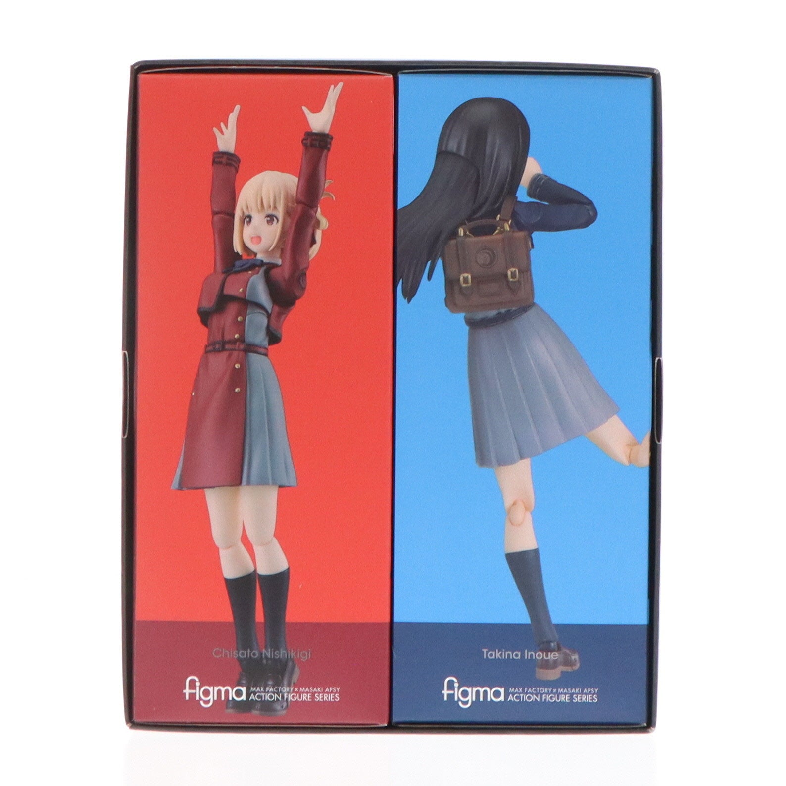 【中古即納】[FIG] GOODSMILE ONLINE SHOP購入特典3種&スリーブ付属 figma(フィグマ) 錦木千束&井ノ上たきなセット(にしきぎちさと&いのうえたきな) リコリス・リコイル 完成品 可動フィギュア マックスファクトリー(20240630)