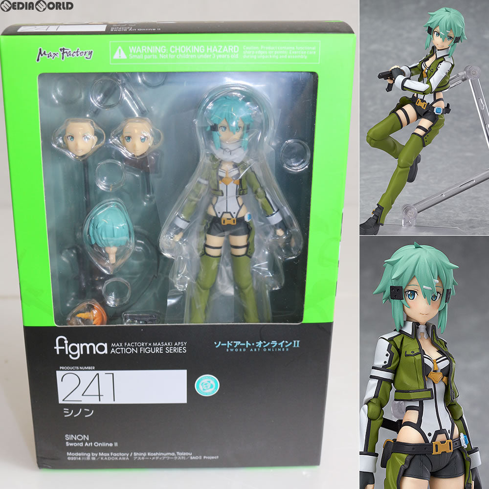【中古即納】[FIG] (再販) figma(フィグマ) 241 シノン ソードアート・オンラインII 完成品 可動フィギュア マックスファクトリー(20170408)