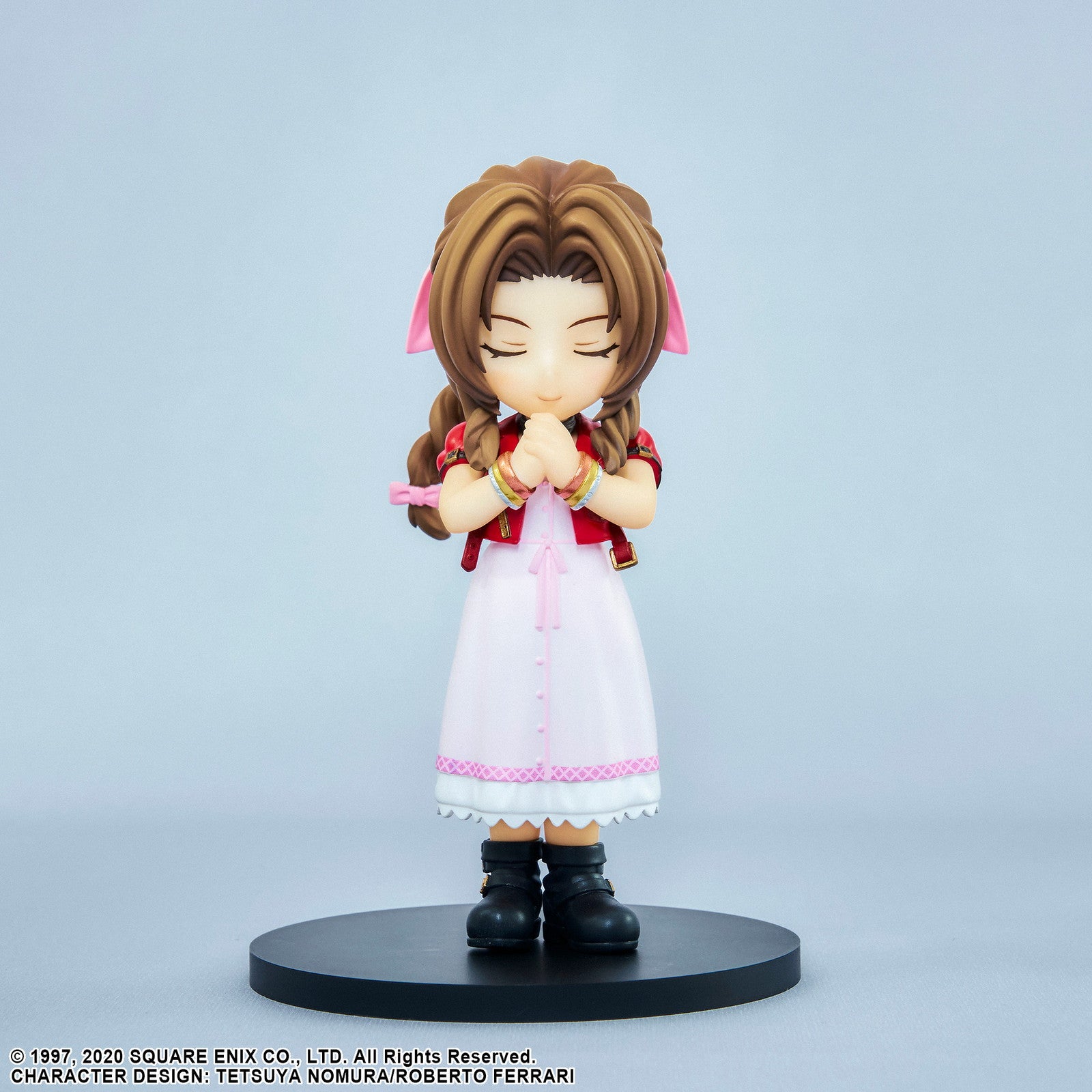 【中古即納】[FIG] (再々販) アドラブルアーツ エアリス・ゲインズブール FINAL FANTASY VII REMAKE(ファイナルファンタジー7 リメイク) 完成品 フィギュア スクウェア・エニックス(20230826)