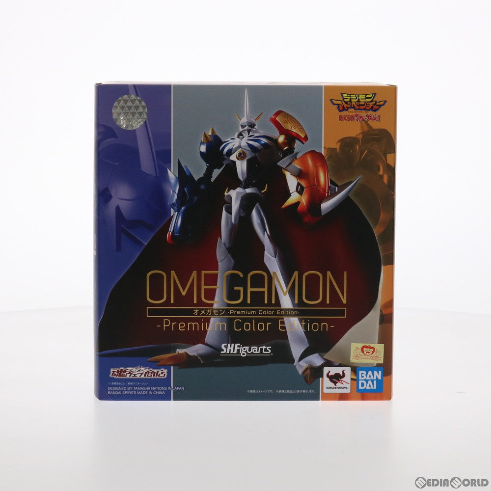 【中古即納】[FIG] 魂ウェブ商店限定 S.H.Figuarts(フィギュアーツ) オメガモン -Premium Color Edition- デジモンアドベンチャー ぼくらのウォーゲーム! 完成品 可動フィギュア バンダイスピリッツ(20210228)