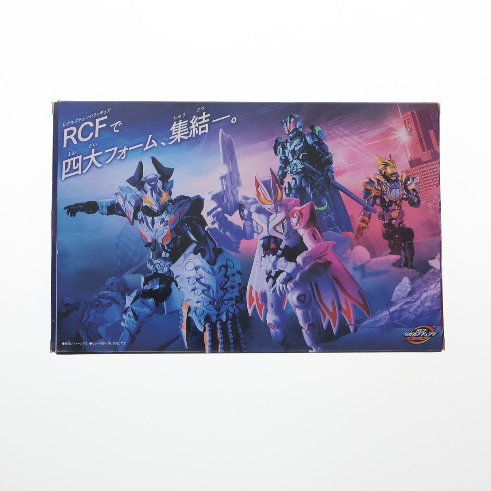 【中古即納】[FIG] プレミアムバンダイ限定 仮面ライダーバッファプロージョンレイジ&ジャマ神&フィーバー&コマンド&レイジングセット 仮面ライダーギーツ リボルブチェンジフィギュア 完成品 可動フィギュア バンダイ(20240831)