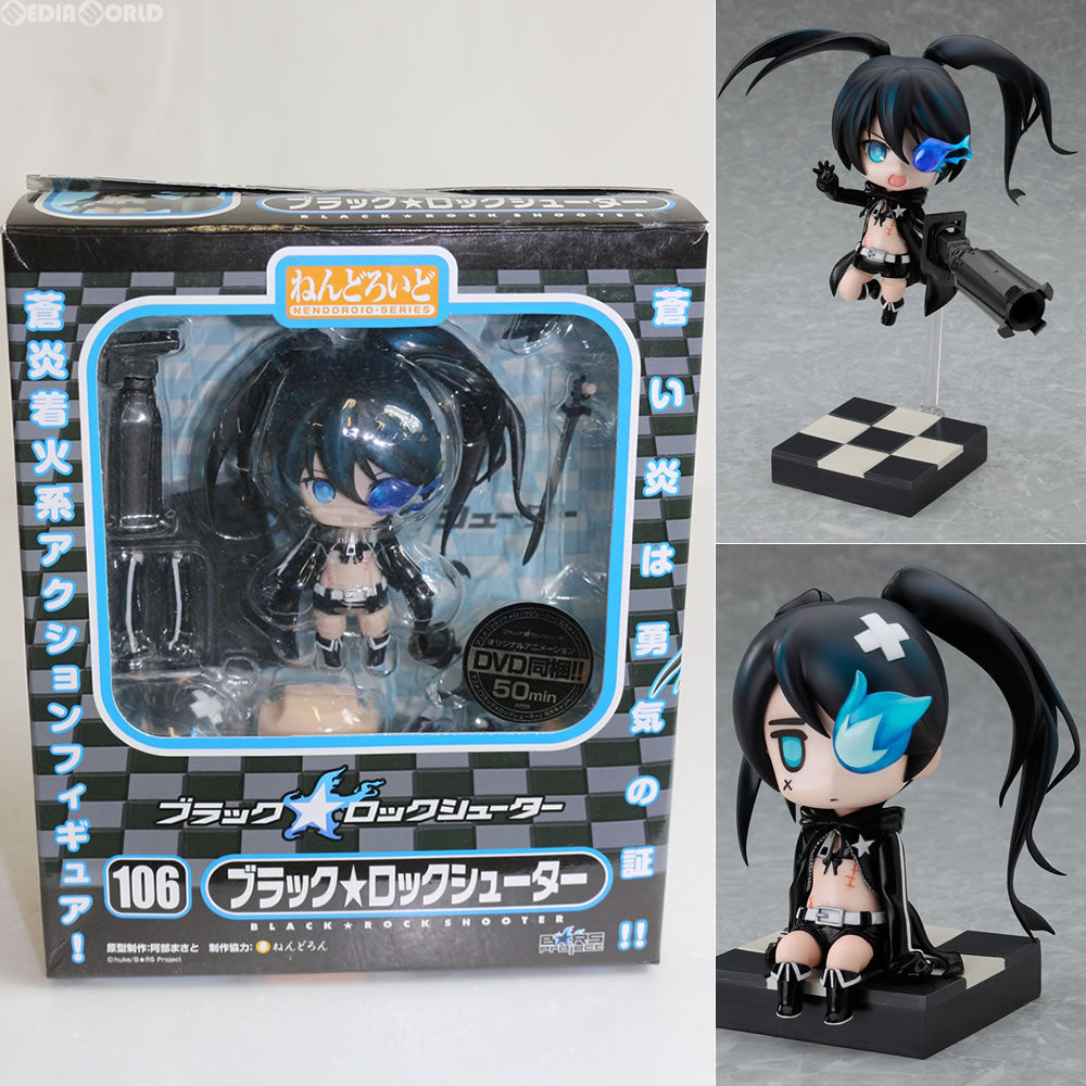 【中古即納】[FIG] ねんどろいど 106 ブラック★ロックシューター 完成品 可動フィギュア B★RS Project/グッドスマイルカンパニー(20100826)