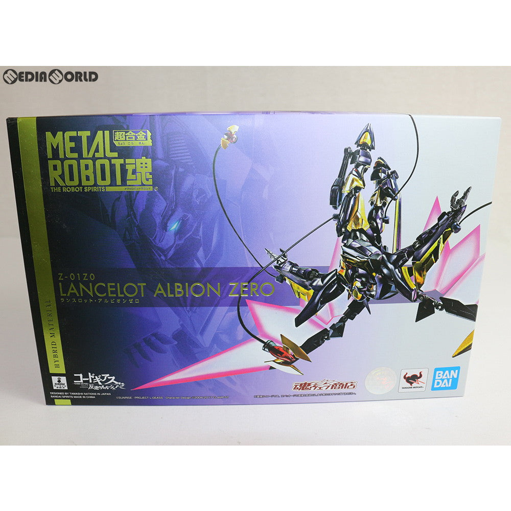 【中古即納】[FIG] プレミアムバンダイ限定 METAL ROBOT魂(SIDE KMF) ランスロット・アルビオンゼロ コードギアス 反逆のルルーシュ 完成品 可動フィギュア バンダイスピリッツ(20190531)