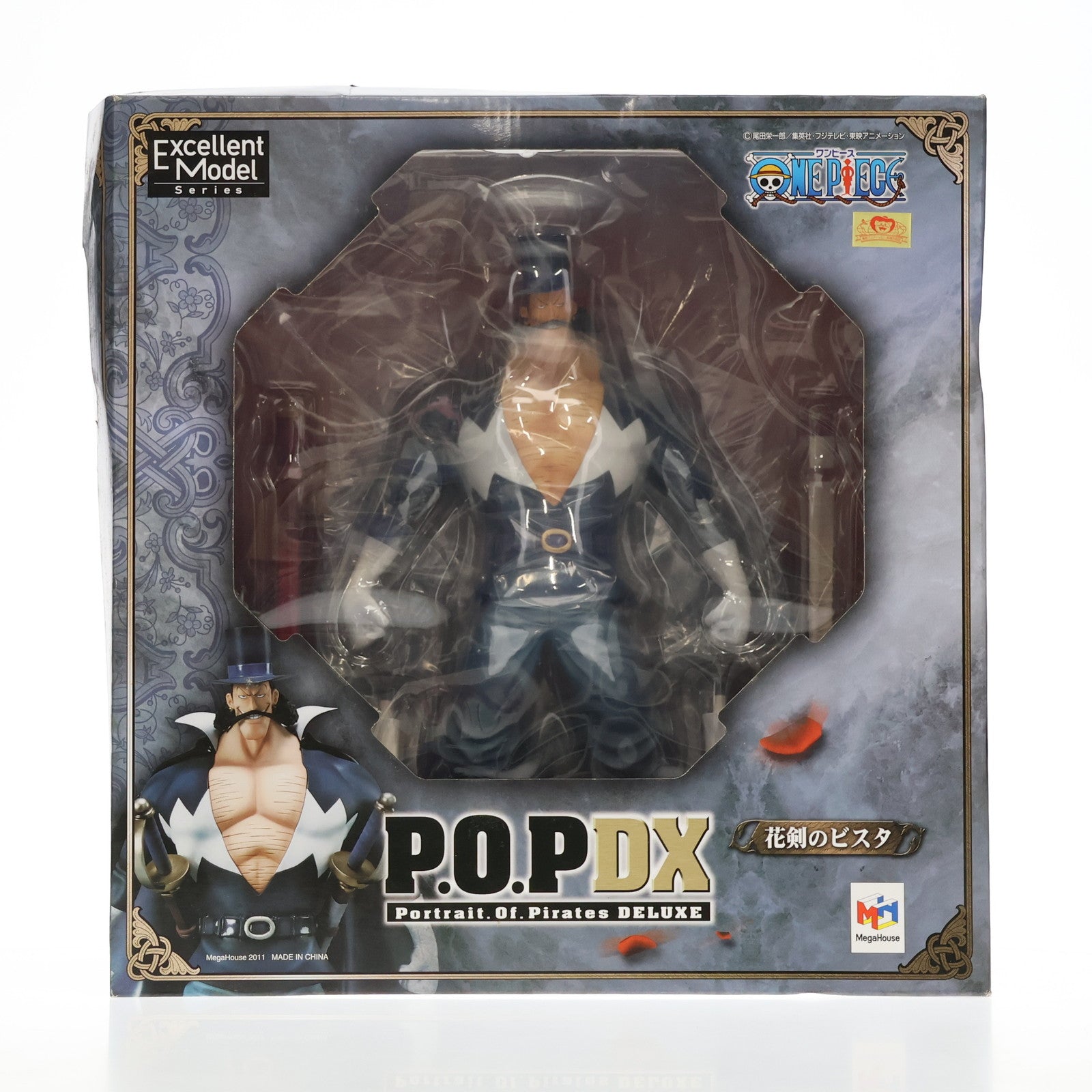 【中古即納】[FIG] Portrait.Of.Pirates P.O.P NEO-DX 花剣のビスタ ONE PIECE(ワンピース) 完成品 フィギュア メガハウス(20110630)