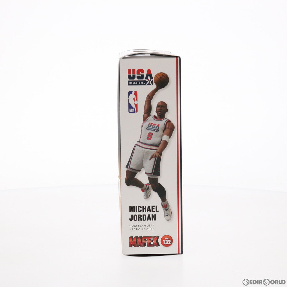 【中古即納】[FIG] マフェックス No.132 MAFEX Michael Jordan(1992 TEAM USA)(マイケル・ジョーダン 1992 チーム USA) 完成品 可動フィギュア メディコム・トイ(20210825)