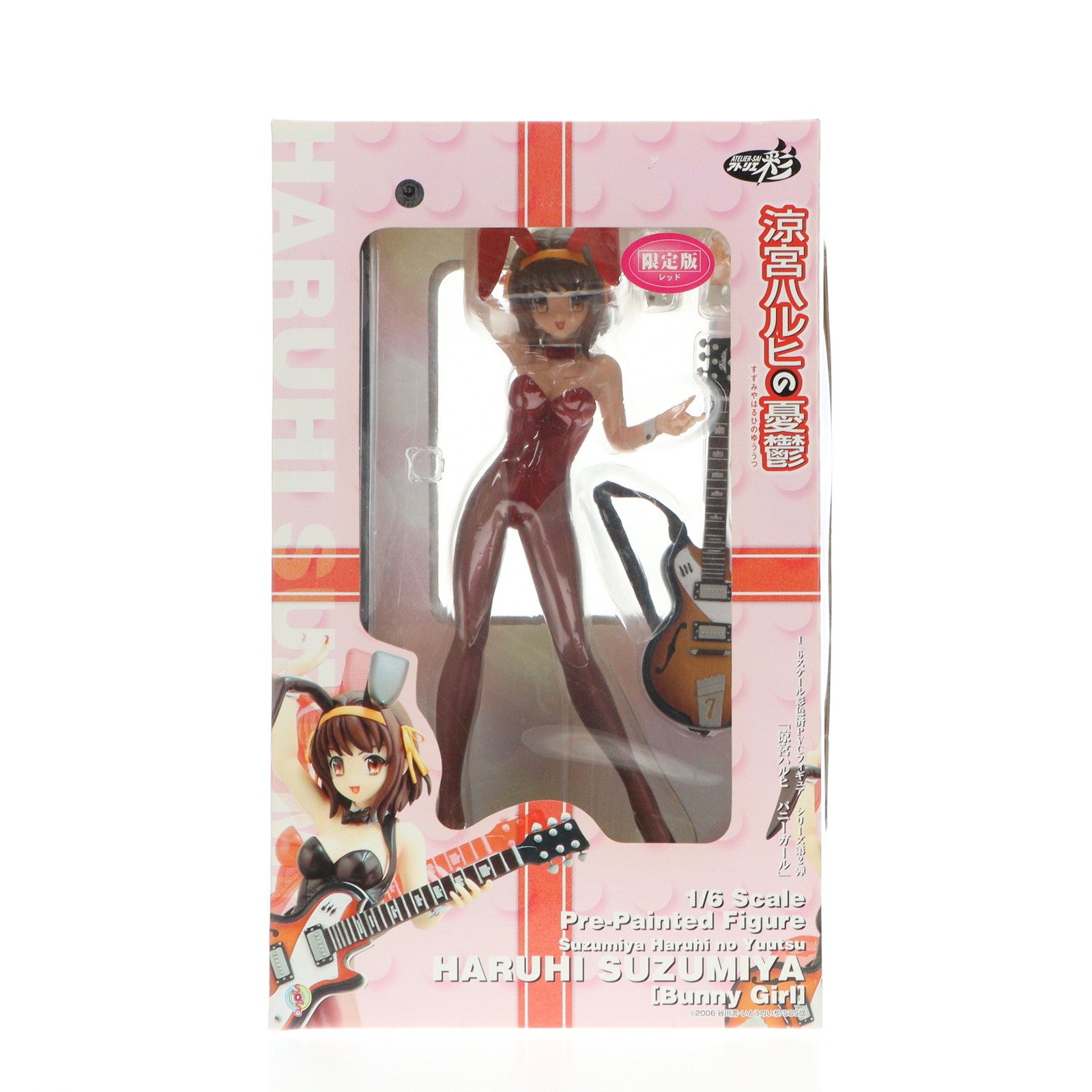 【中古即納】[FIG] 涼宮ハルヒ(すずみやはるひ) バニーガール レッドVer. 涼宮ハルヒの憂鬱 1/6 完成品 フィギュア アトリエ彩(20070131)