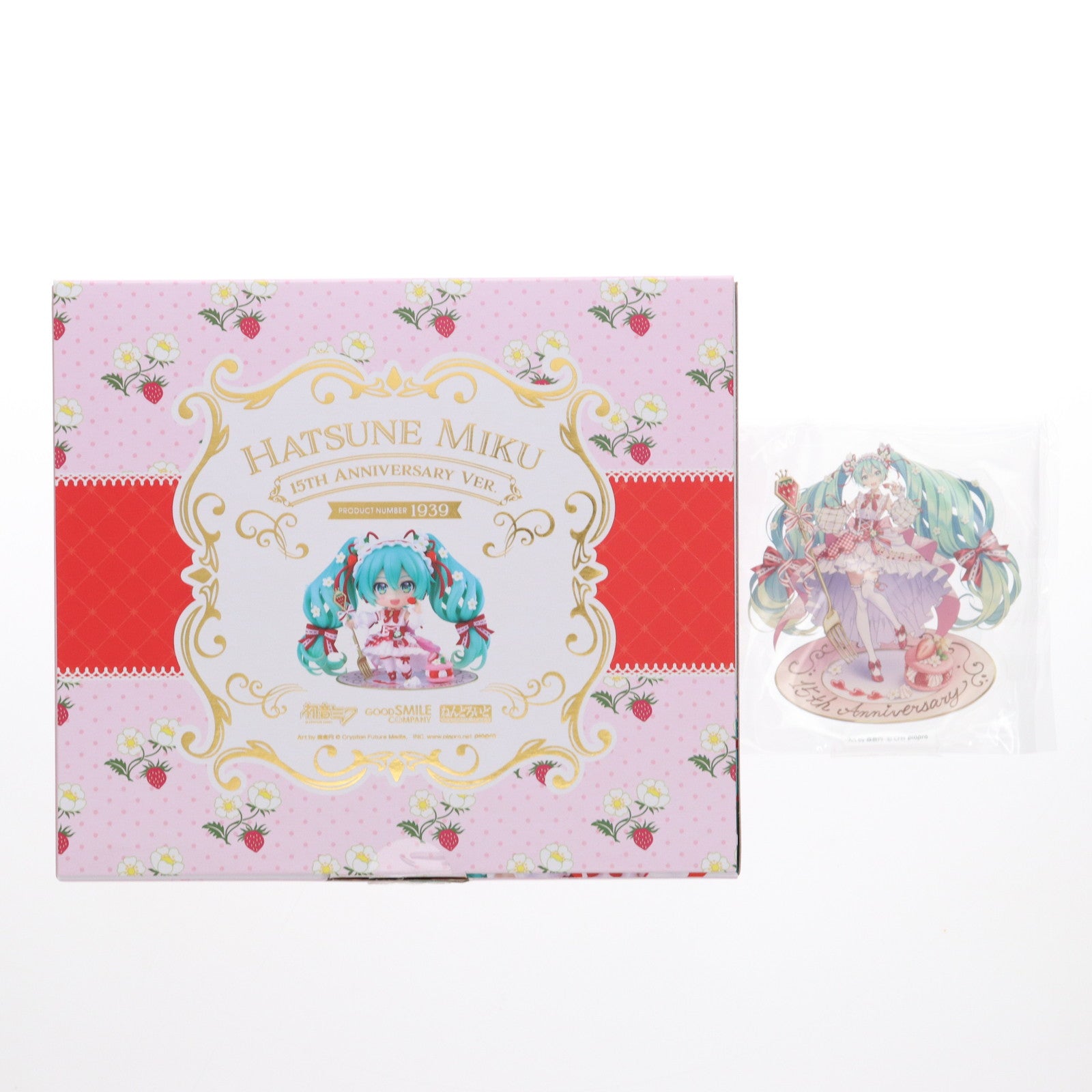 【中古即納】[FIG] アクリルスタンド付属 ねんどろいど 1939 初音ミク 15th Anniversary Ver. キャラクター・ボーカル・シリーズ01 初音ミク 完成品 可動フィギュア スマイルフェス2022&GOODSMILE ONLINE SHOP限定 グッドスマイルカンパニー(20220831)