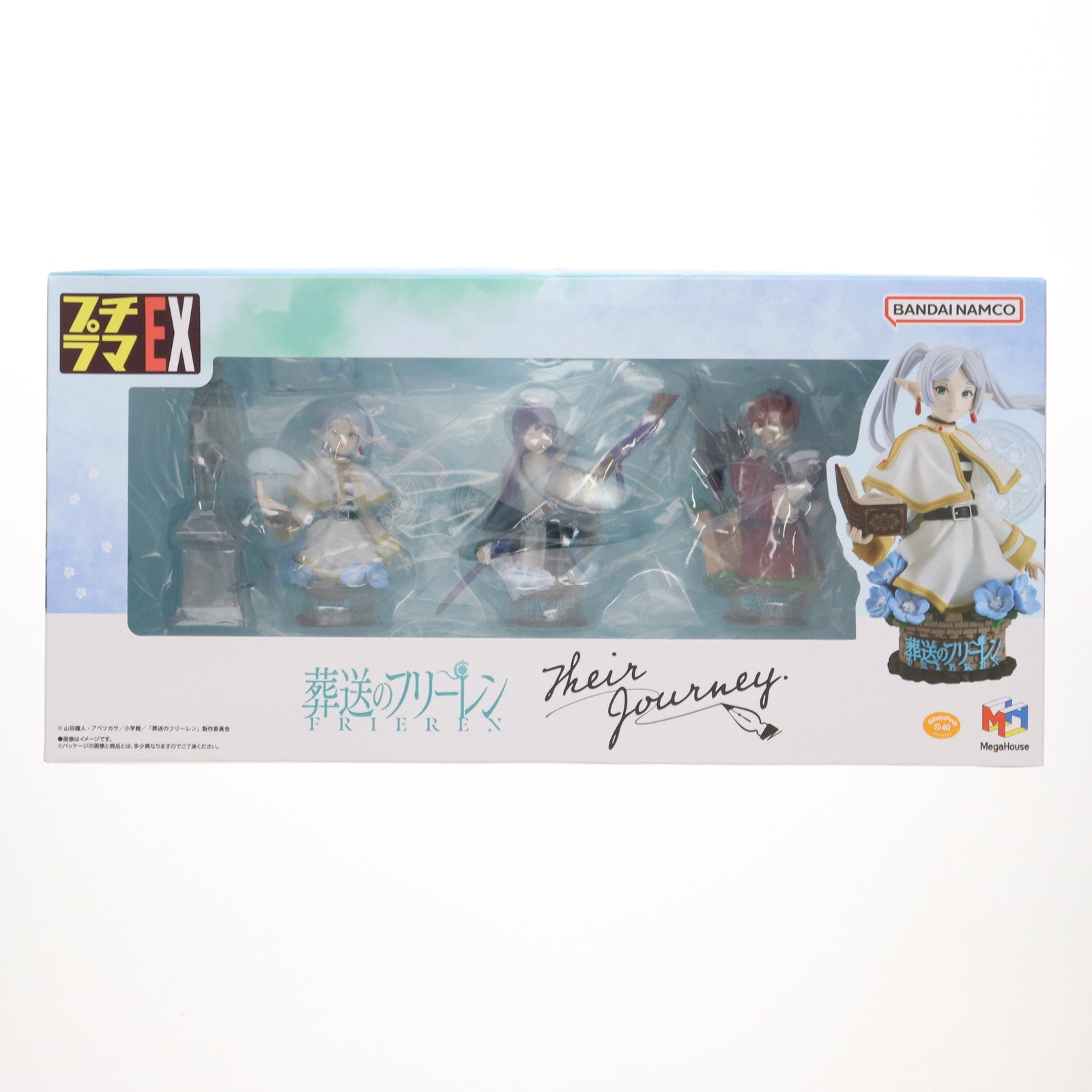 【中古即納】[FIG] プチラマEX 葬送のフリーレン Their Journey. 特典付きセット 完成品 フィギュア プレミアムバンダイ&あみあみ&サンデープレミアムショップ限定 メガハウス(20240726)