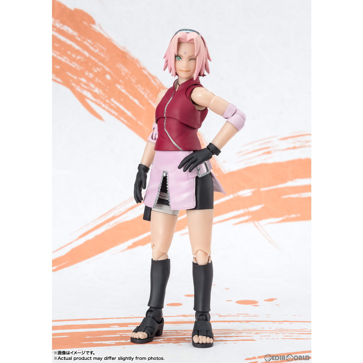 【中古即納】[FIG] S.H.Figuarts(フィギュアーツ) 春野サクラ(はるのさくら) -NARUTOP99 Edition- NARUTO-ナルト- 疾風伝 完成品 可動フィギュア バンダイスピリッツ(20240622)