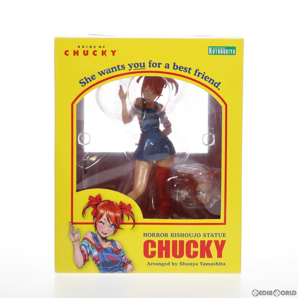 【中古即納】[FIG] HORROR美少女 チャッキー チャイルド・プレイ チャッキーの花嫁 1/7 完成品 フィギュア(SV151) コトブキヤ(20170421)
