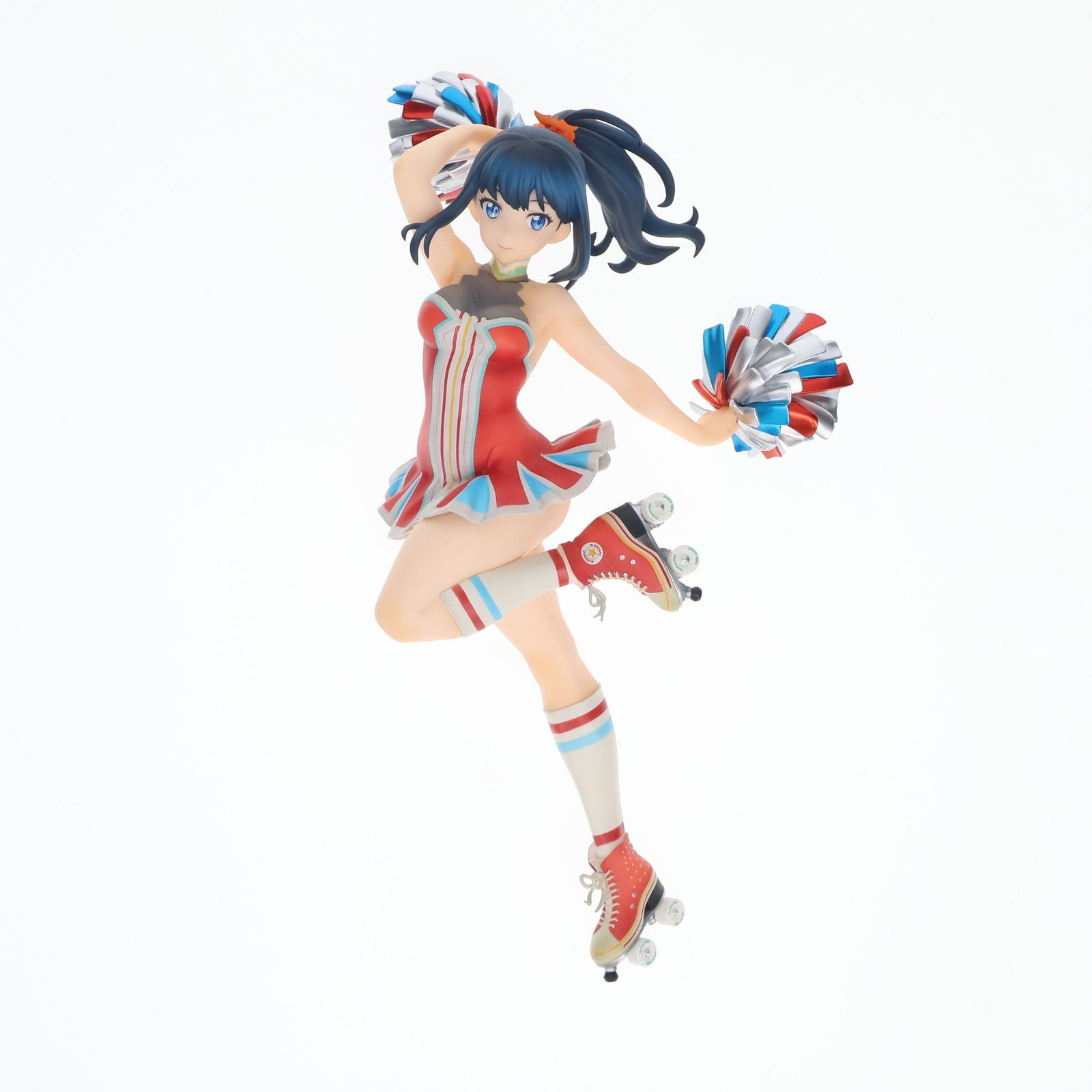 【中古即納】[FIG] 宝多六花(たからだりっか) チアガールstyle SSSS.GRIDMAN(グリッドマン) 1/7 完成品 フィギュア キューズQ(20211031)