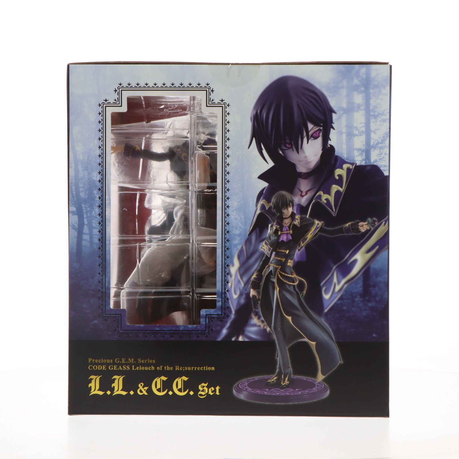 【中古即納】[FIG] 特典設定資料紙2枚付属 Precious G.E.M.シリーズ L.L.&C.C.セット(エルツー&シーツーセット) コードギアス 復活のルルーシュ 完成品 フィギュア 一部店舗&オンラインショップ限定 メガハウス(20200731)