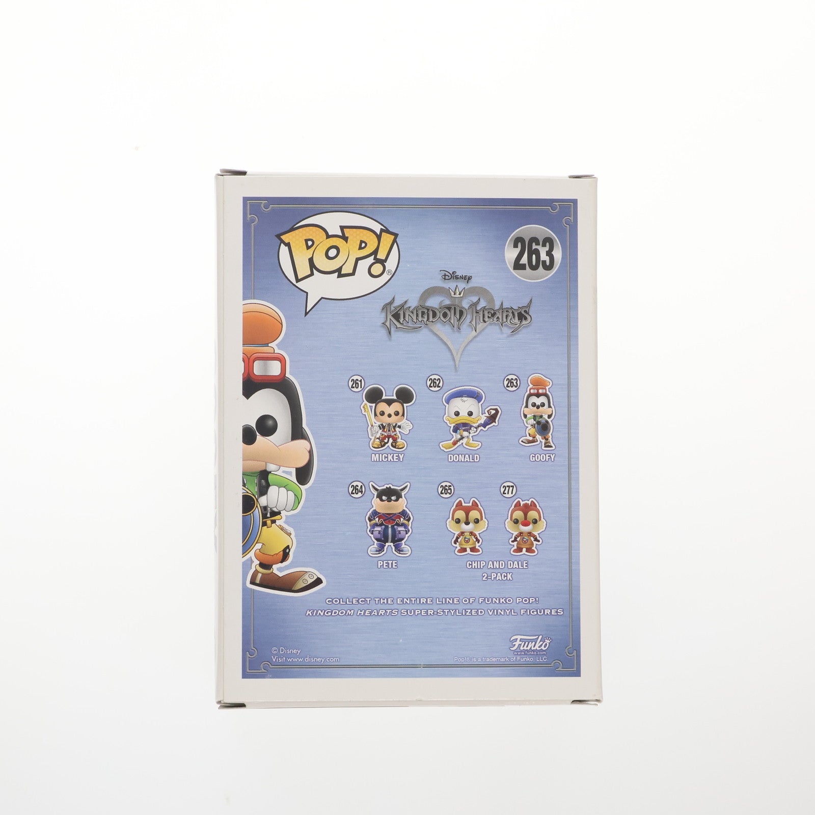 【中古即納】[FIG] POP! 263 グーフィー KINGDOM HEARTS(キングダム ハーツ) 完成品 フィギュア FUNKO(ファンコ)(20180430)