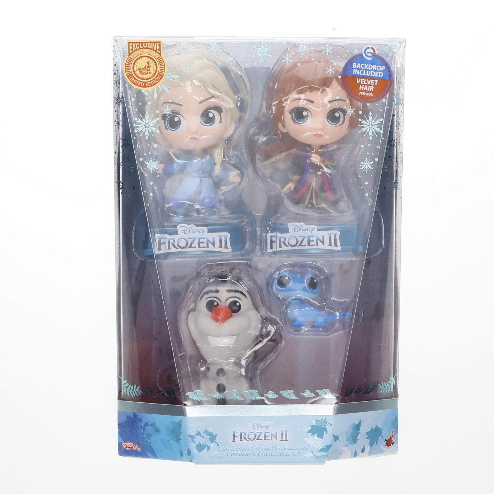 【中古即納】[FIG] (フィギュア単品) amazon.co.jp限定 コスベイビー サイズS アナ&エルサ&オラフ&サラマンダー アナと雪の女王2 4K UHD MovieNEX(スチールブック仕様) 同梱品 完成品 フィギュア(COSB692) ホットトイズ(20200513)