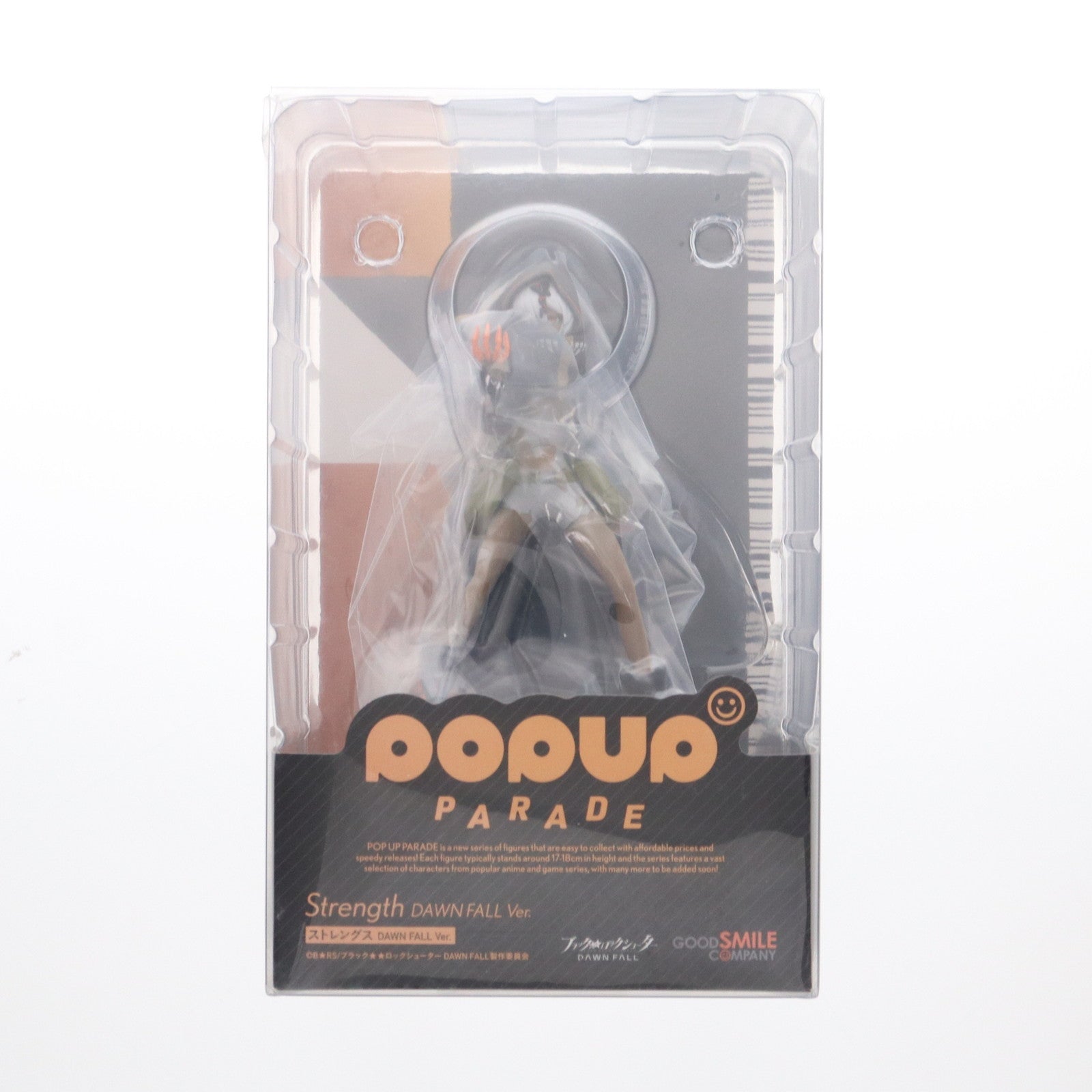 【中古即納】[FIG] POP UP PARADE(ポップアップパレード) ストレングス DAWN FALL Ver. ブラック★★ロックシューター DAWN FALL 完成品 フィギュア グッドスマイルカンパニー(20221118)