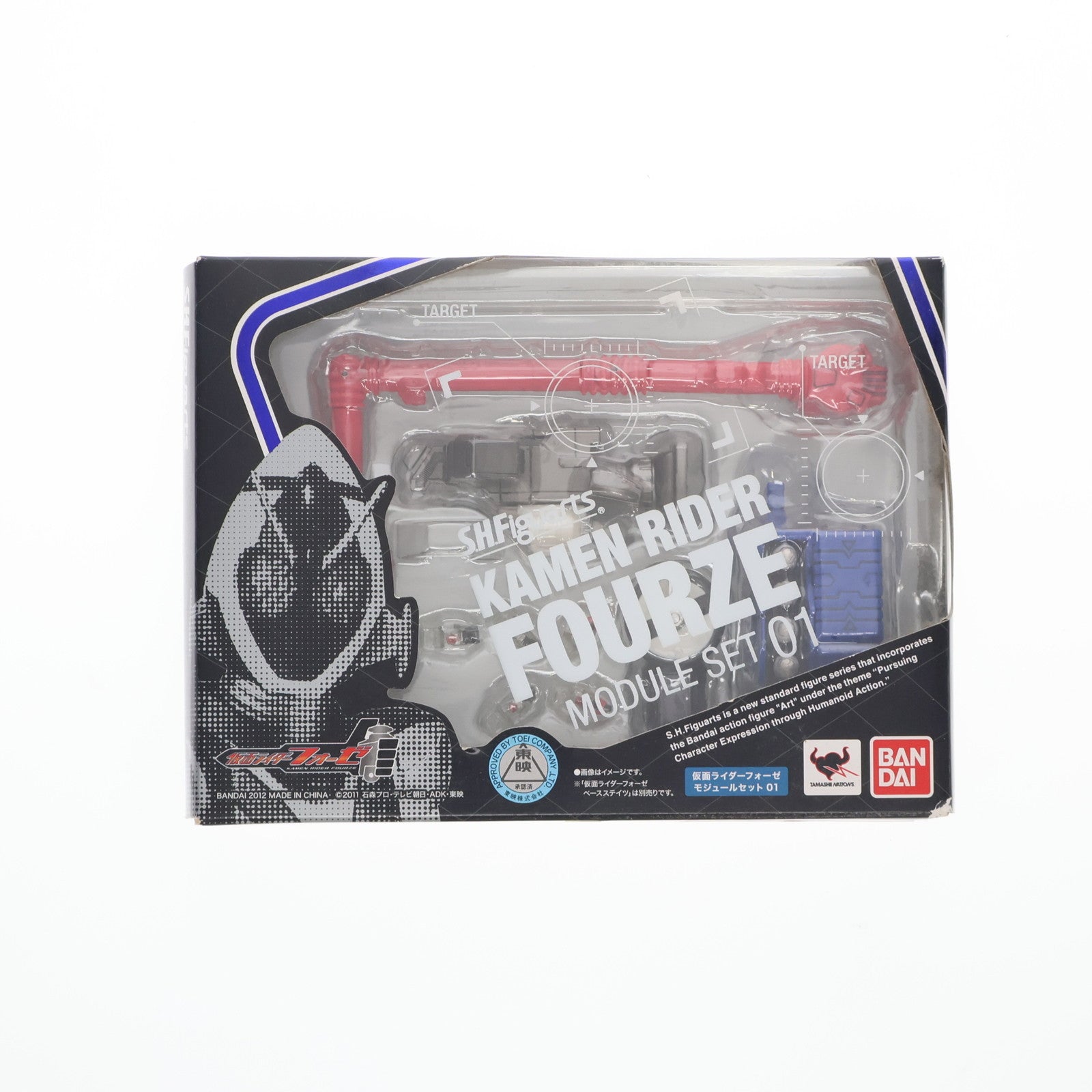 【中古即納】[FIG] S.H.Figuarts(フィギュアーツ) 仮面ライダーフォーゼ モジュールセット01 フィギュア用アクセサリ バンダイ(20120128)