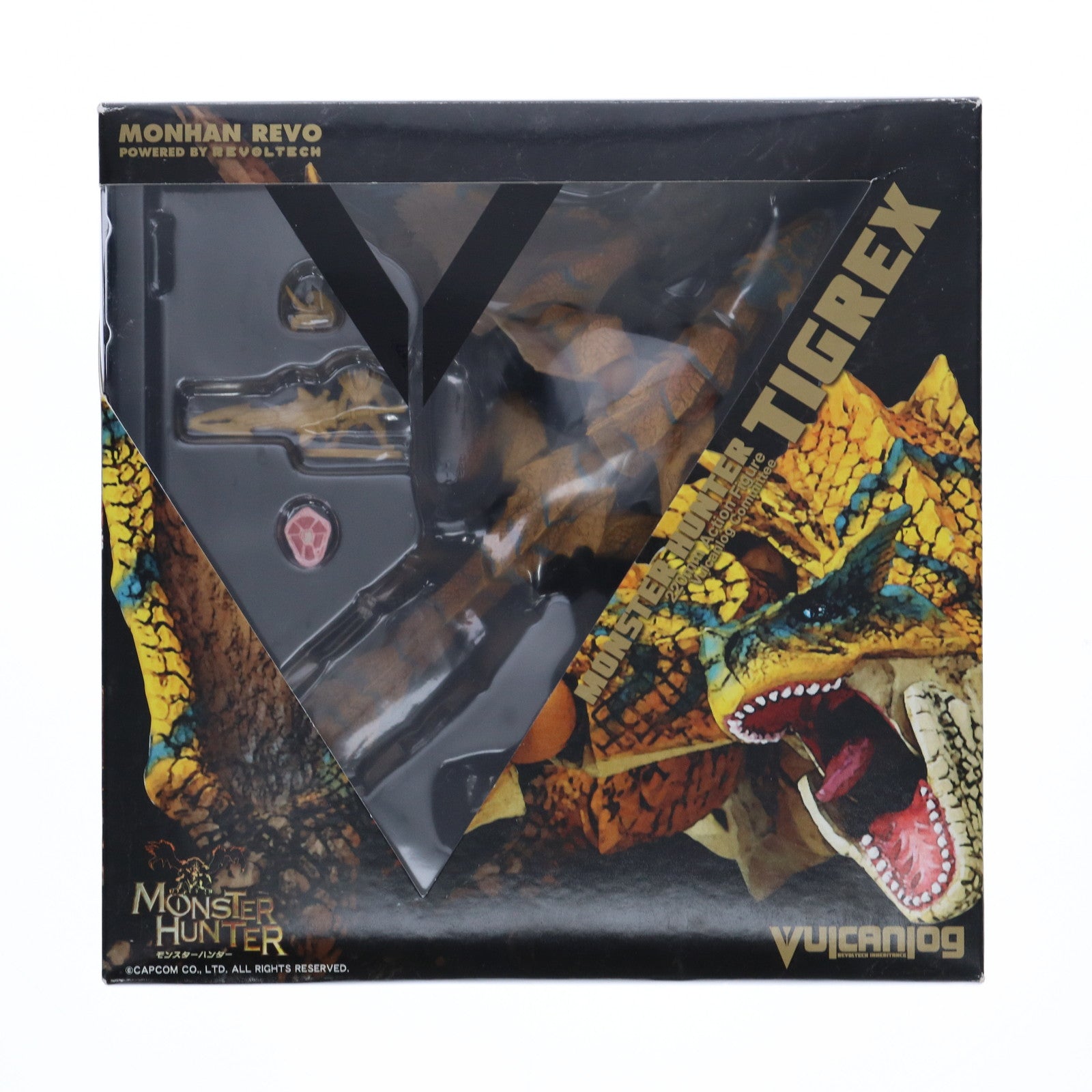 【中古即納】[FIG] Vulcanlog(ヴァルカン-ログ) 001モンハンリボ ティガレックス モンスターハンター フィギュア ユニオンクリエイティブ(20151025)