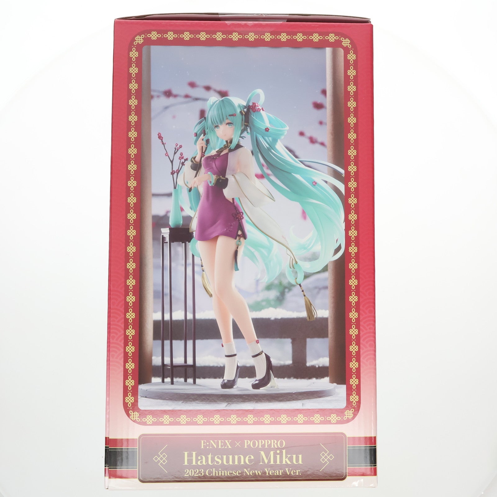 【中古即納】[FIG] F:NEX限定 初音ミク 2023春節Ver. キャラクター・ボーカル・シリーズ01 初音ミク 1/7 完成品 フィギュア(AMU-FNX923) フリュー(20240731)