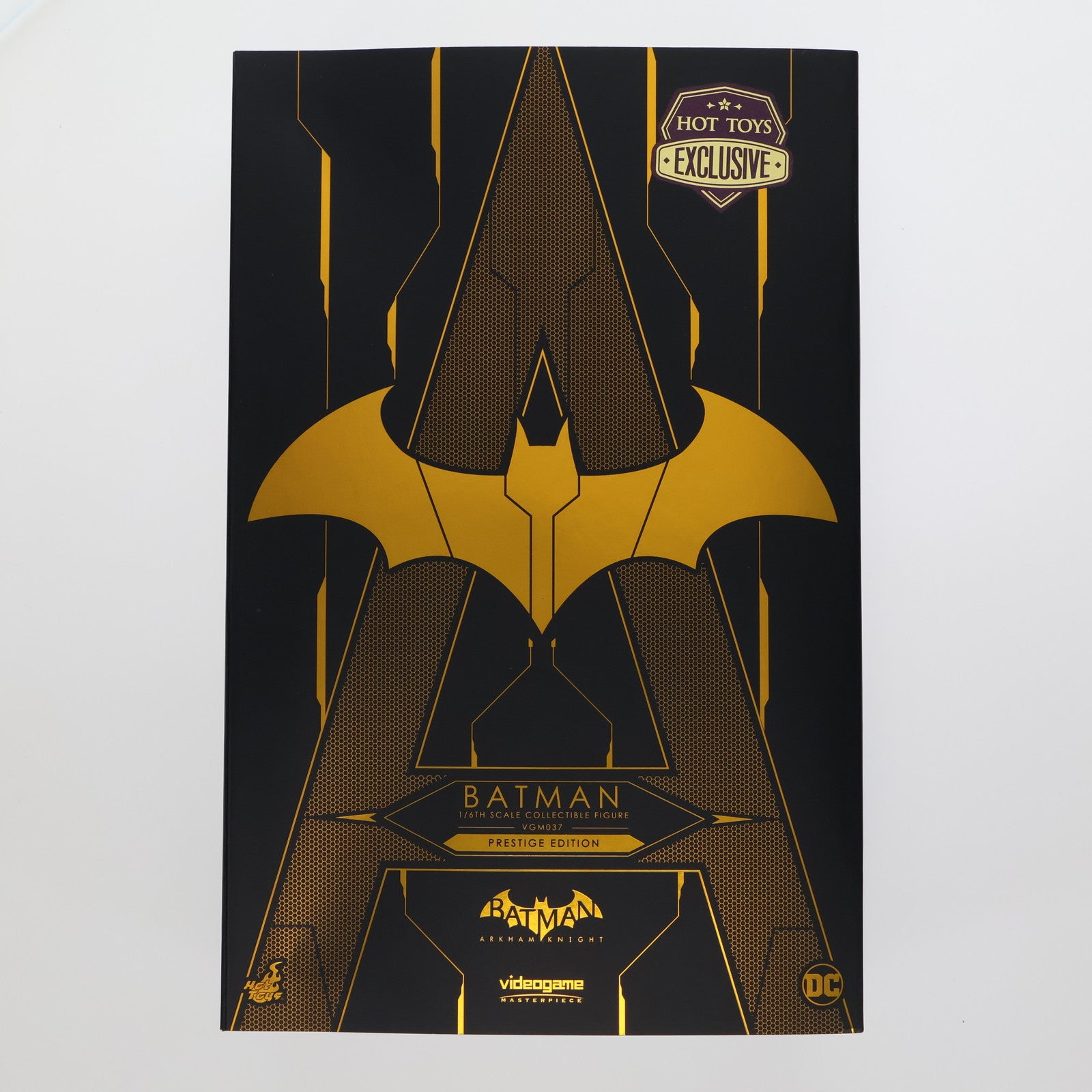 【中古即納】[FIG] DCオールスターズ限定 ビデオゲーム・マスターピース バットマン(プレステージ・スーツ版) バットマン:アーカム・ナイト 1/6 完成品 アクションフィギュア(VGM37) ホットトイズ(20200314)