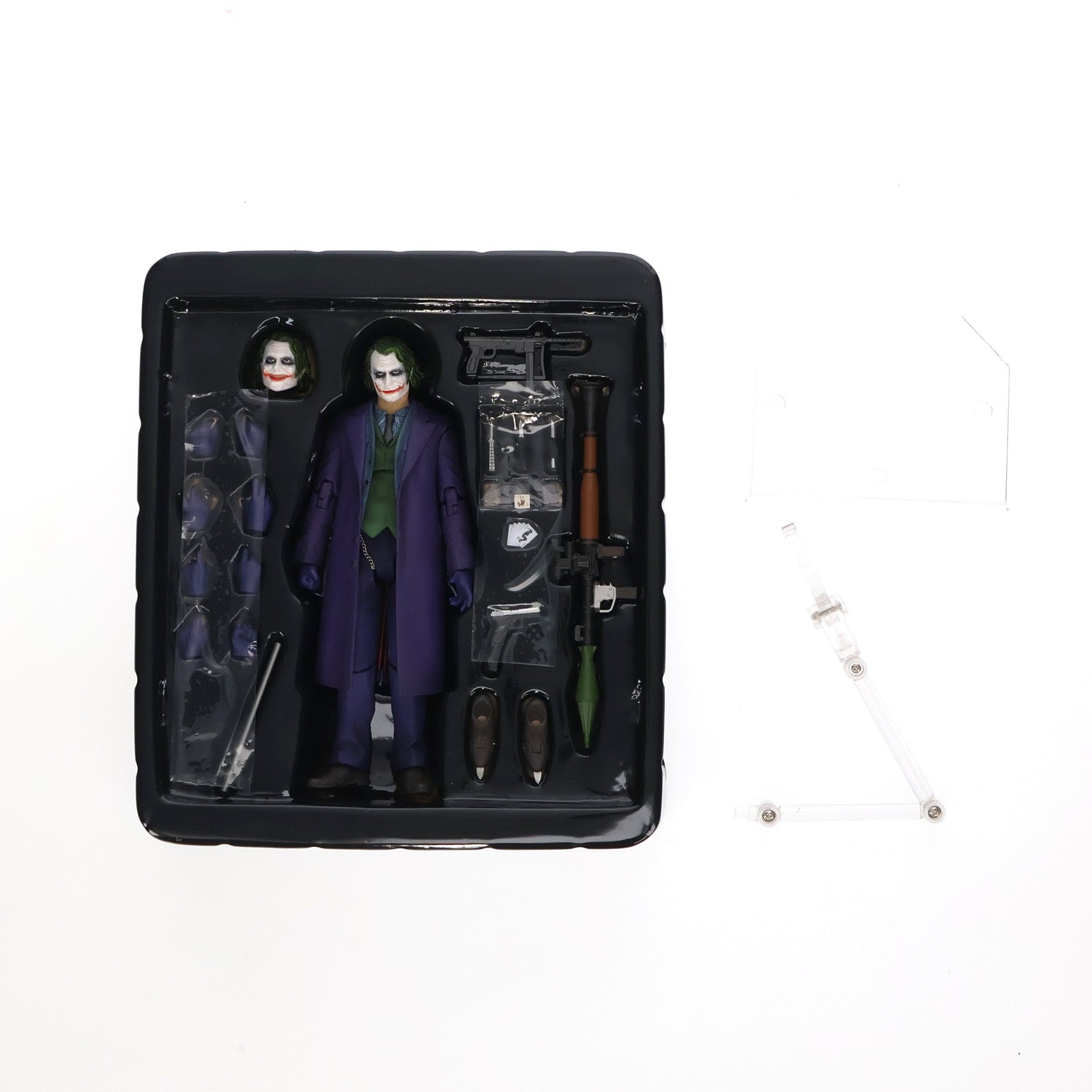 【中古即納】[FIG] マフェックス No.051 MAFEX THE JOKER(ジョーカー) Ver.2.0 THE DARK KNIGHT(ダークナイト) 完成品 可動フィギュア メディコム・トイ(20200119)