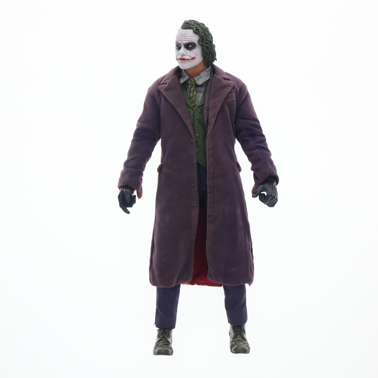 【中古即納】[FIG] ムービー・マスターピース DX ジョーカー ダークナイト 1/6 完成品 可動フィギュア(DX#01) ホットトイズ(20091119)