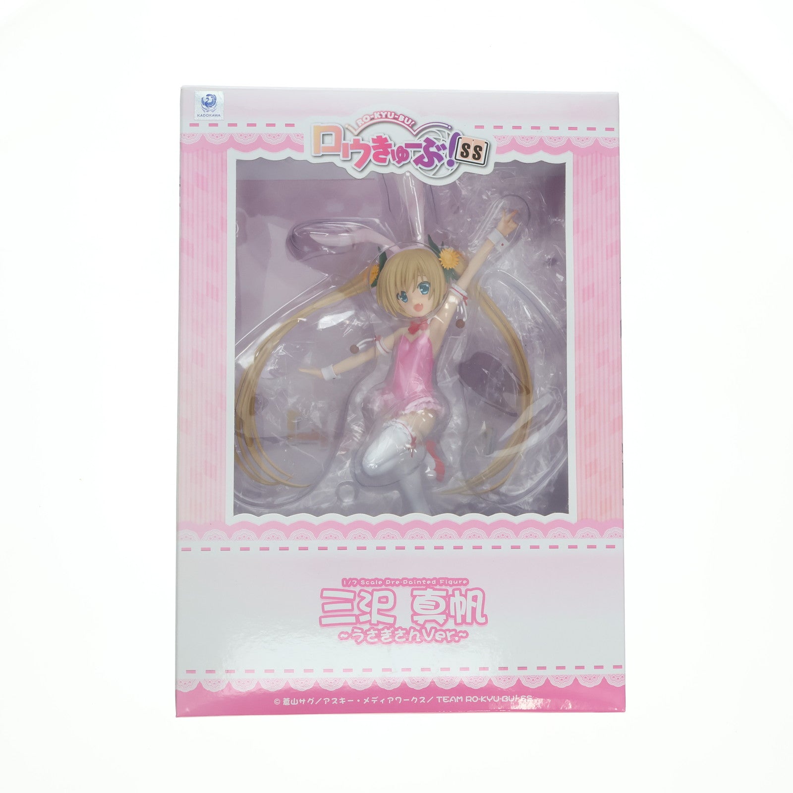 【中古即納】[FIG] 三沢真帆(みさわまほ) ～うさぎさんVer.～ ロウきゅーぶ!SS 1/7 完成品 フィギュア(PF037) PLUM(プラム)(20150626)