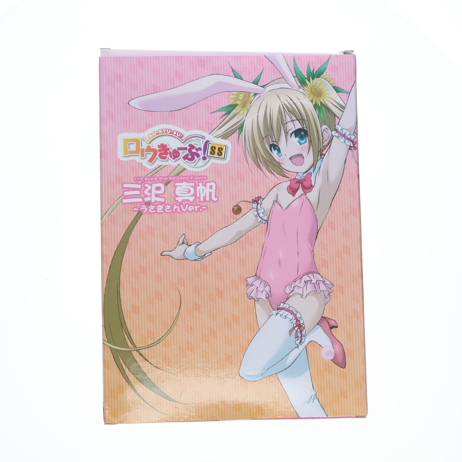【中古即納】[FIG] 三沢真帆(みさわまほ) ～うさぎさんVer.～ ロウきゅーぶ!SS 1/7 完成品 フィギュア(PF037) PLUM(プラム)(20150626)