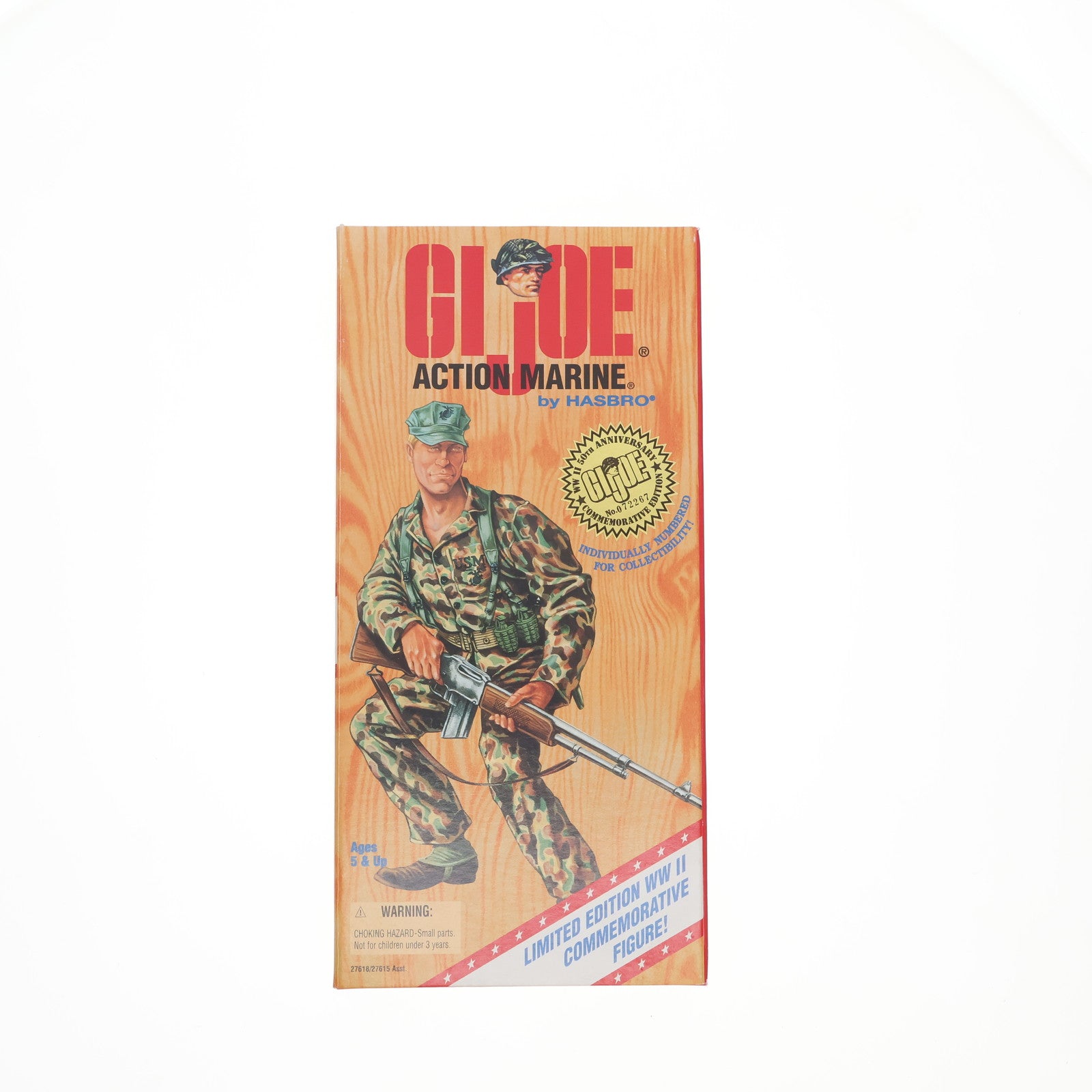 【中古即納】[FIG] G.I. JOE(G.I.ジョー) Action Marine WWII 50th Anniversary 完成品 12インチ アクションフィギュア(27618) ハズブロ(19951231)