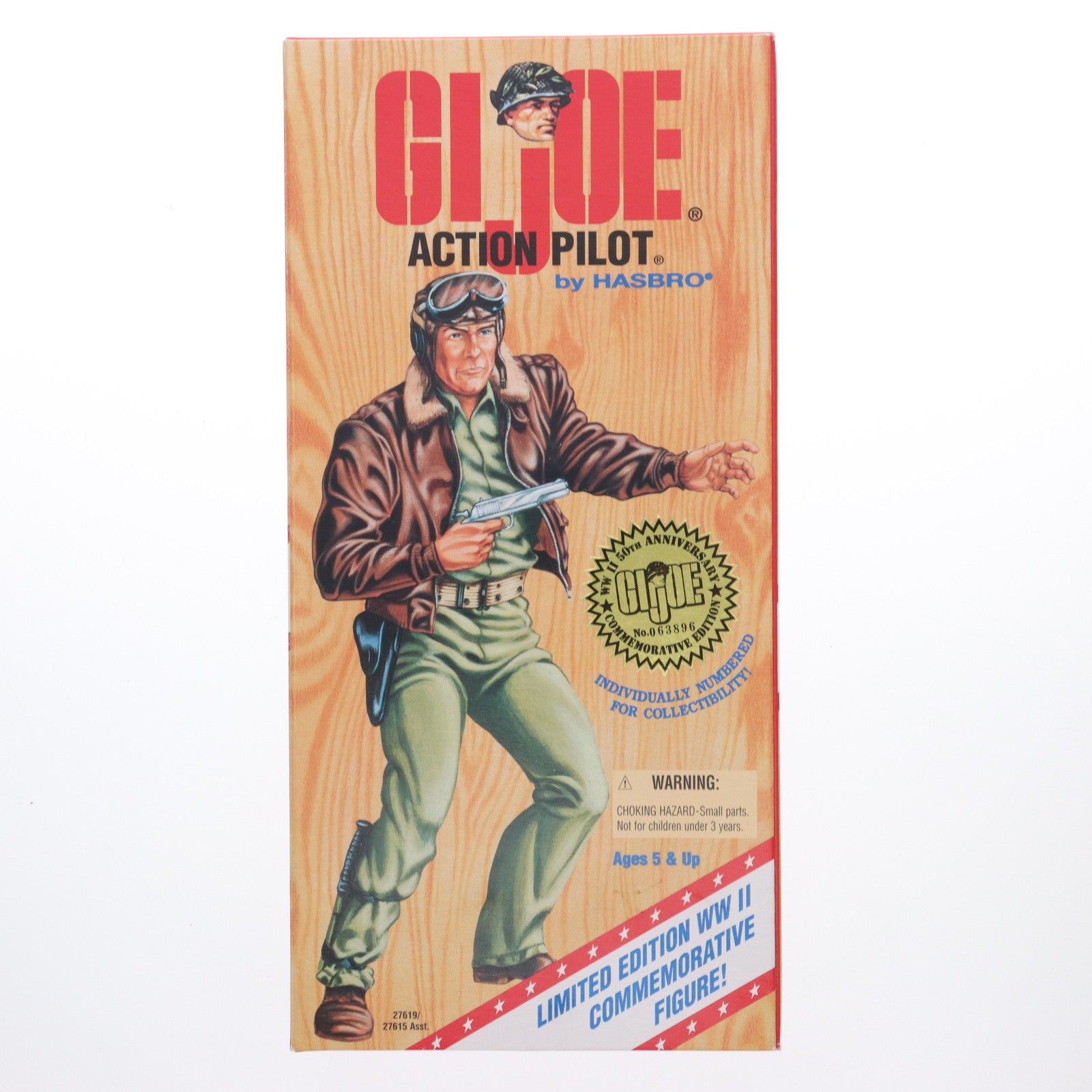 【中古即納】[FIG] G.I. JOE(G.I.ジョー) Action Pilot WWII 50th Anniversary 完成品 12インチ アクションフィギュア(27619) ハズブロ(19951231)