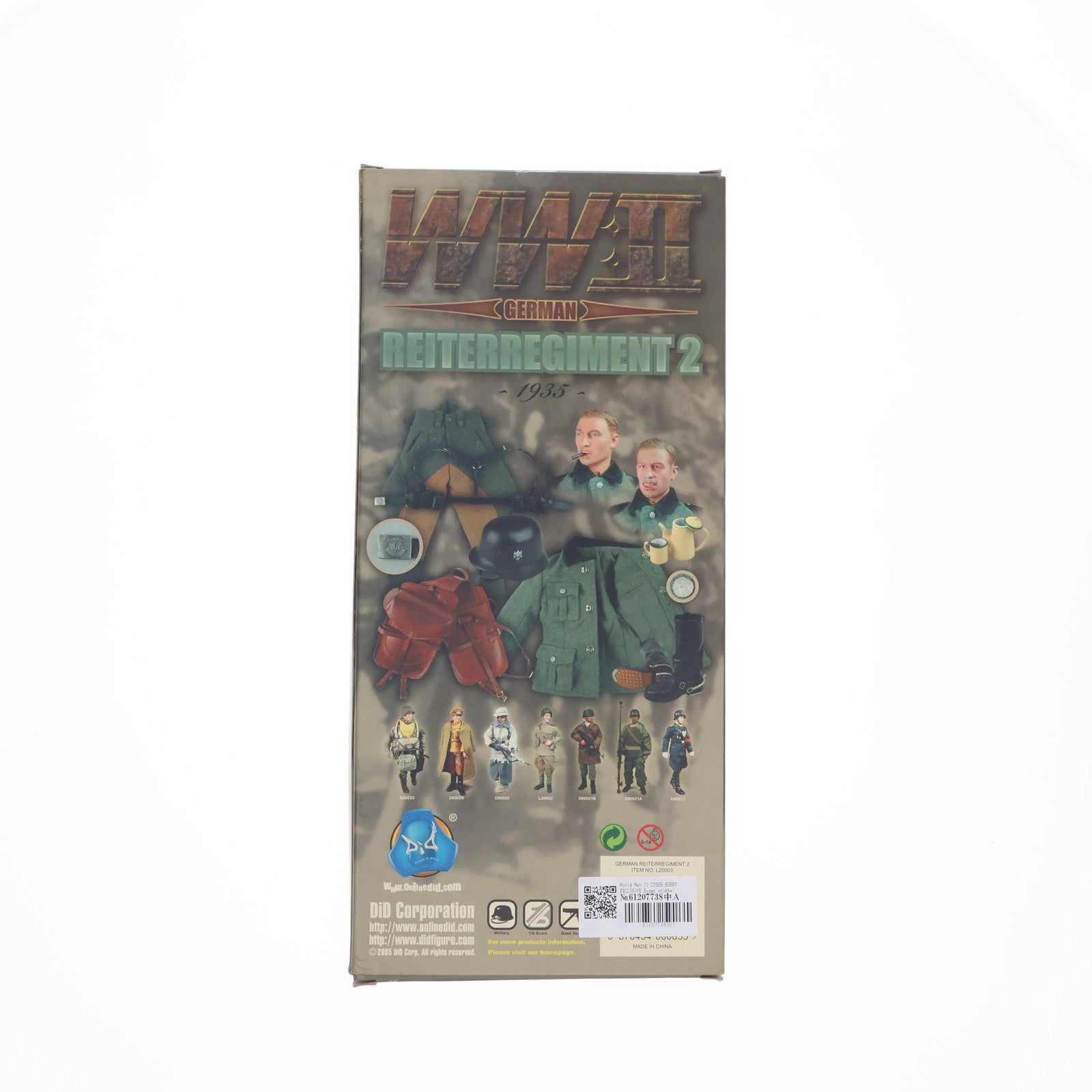 【中古即納】[FIG] WW:II German Rozan Stubbendorf Reiterregiment 2 1935 1/6 完成品 可動フィギュア(L20003) DIDコーポレーション(20051231)