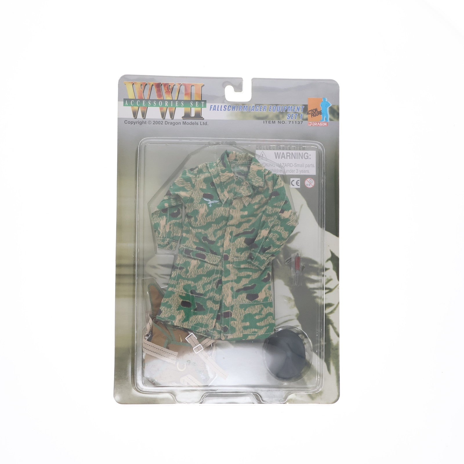 【中古即納】[FIG] WWII Accessory Set Fallschirmjager Equipment Set 1 1/6 フィギュア用アクセサリ(71137) DRAGON(ドラゴン)(20021231)