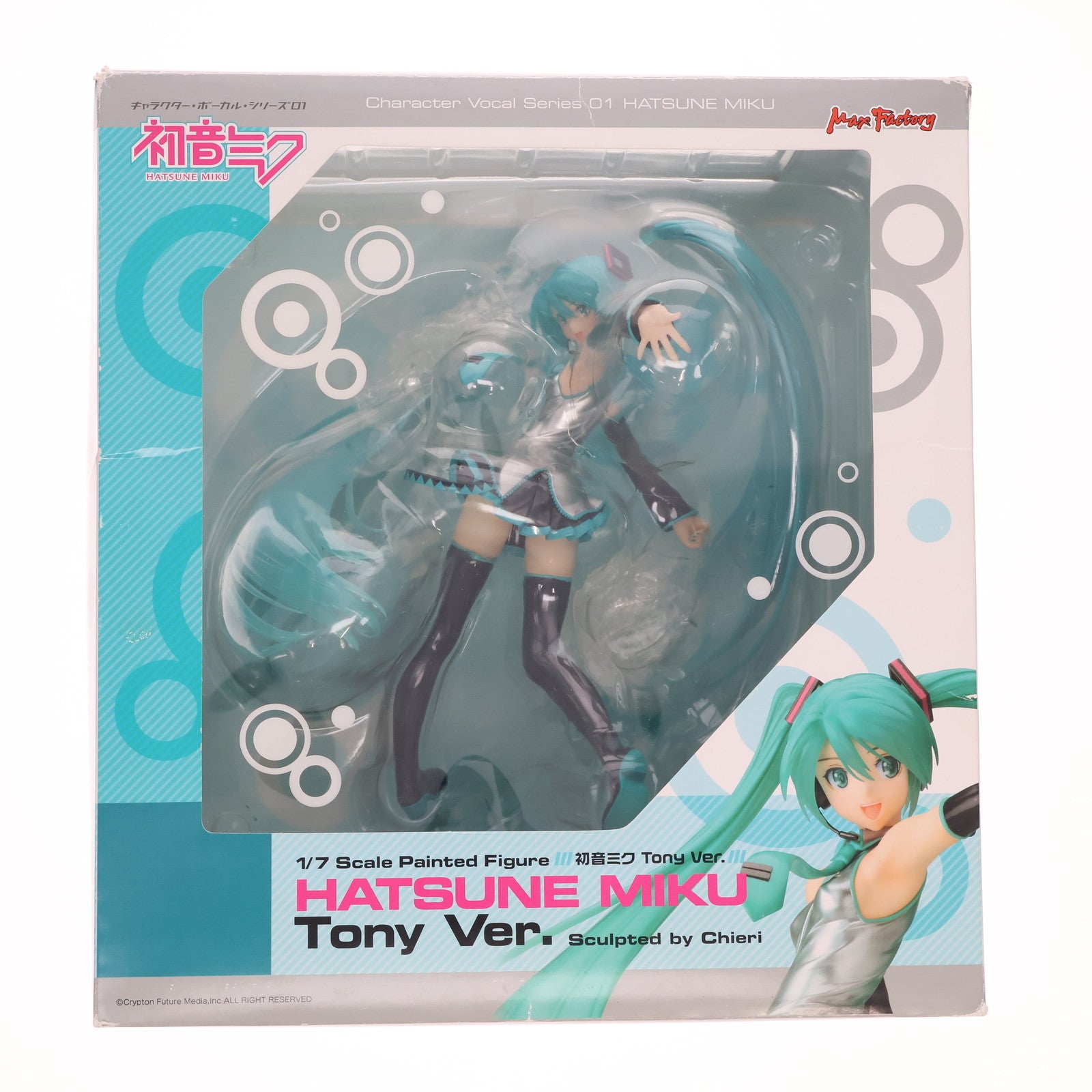 【中古即納】[FIG] 初音ミク Tony ver. キャラクター・ボーカル・シリーズ01 初音ミク 1/7 完成品 フィギュア マックスファクトリー(20110319)