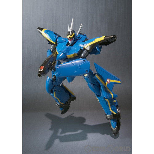 【中古即納】[FIG] VF HI-METAL VF-19S ブレイザーバルキリー(エメラルドフォース機) マクロス7 完成品 可動フィギュア バンダイ(20100717)